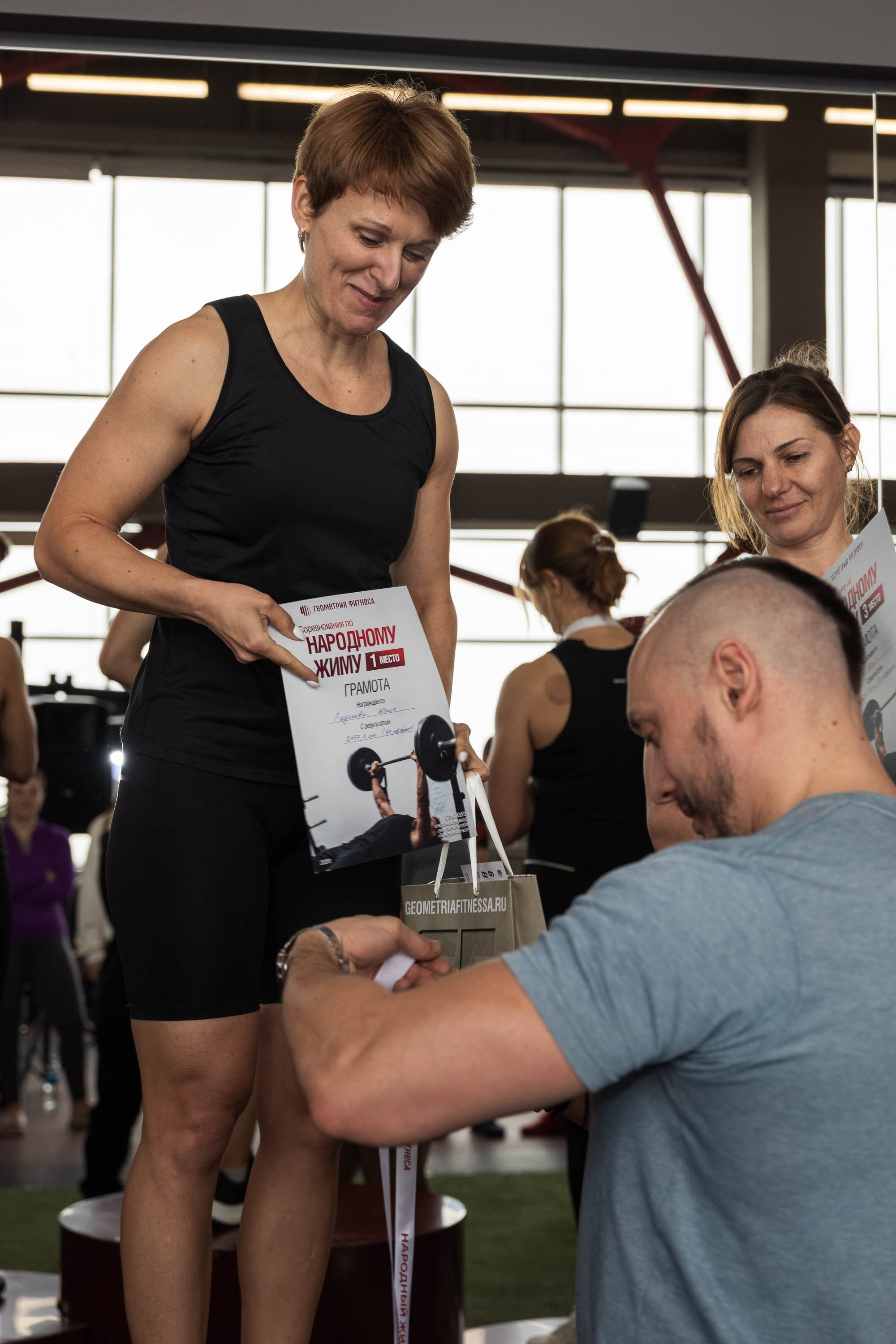 Народный жим. Геометрия Фитнеса. Свадебный и индивидуальный фотограф Владивосток