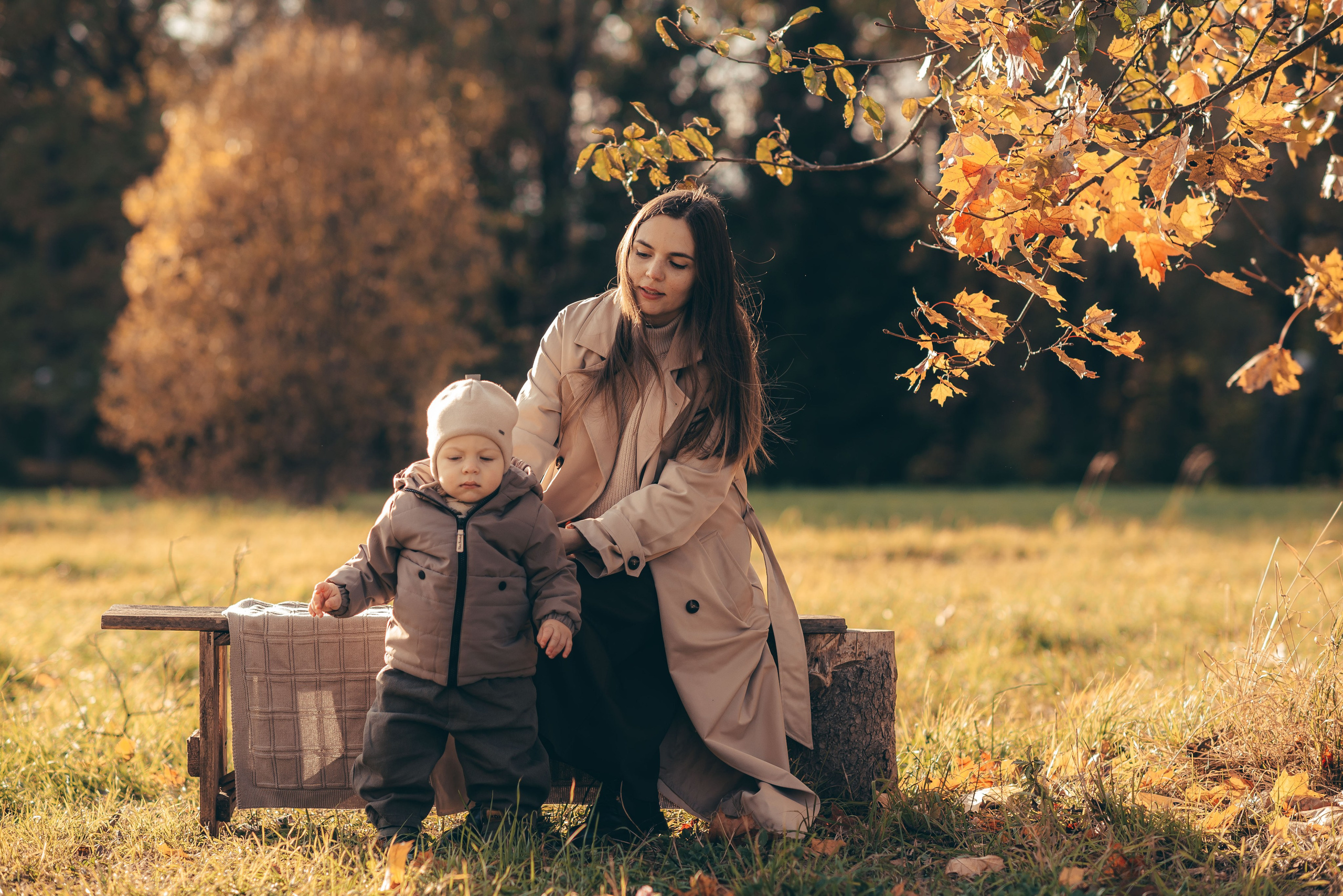 Осень в парке. Семейный фотограф в Домодедово и Москве Елена Пичугина