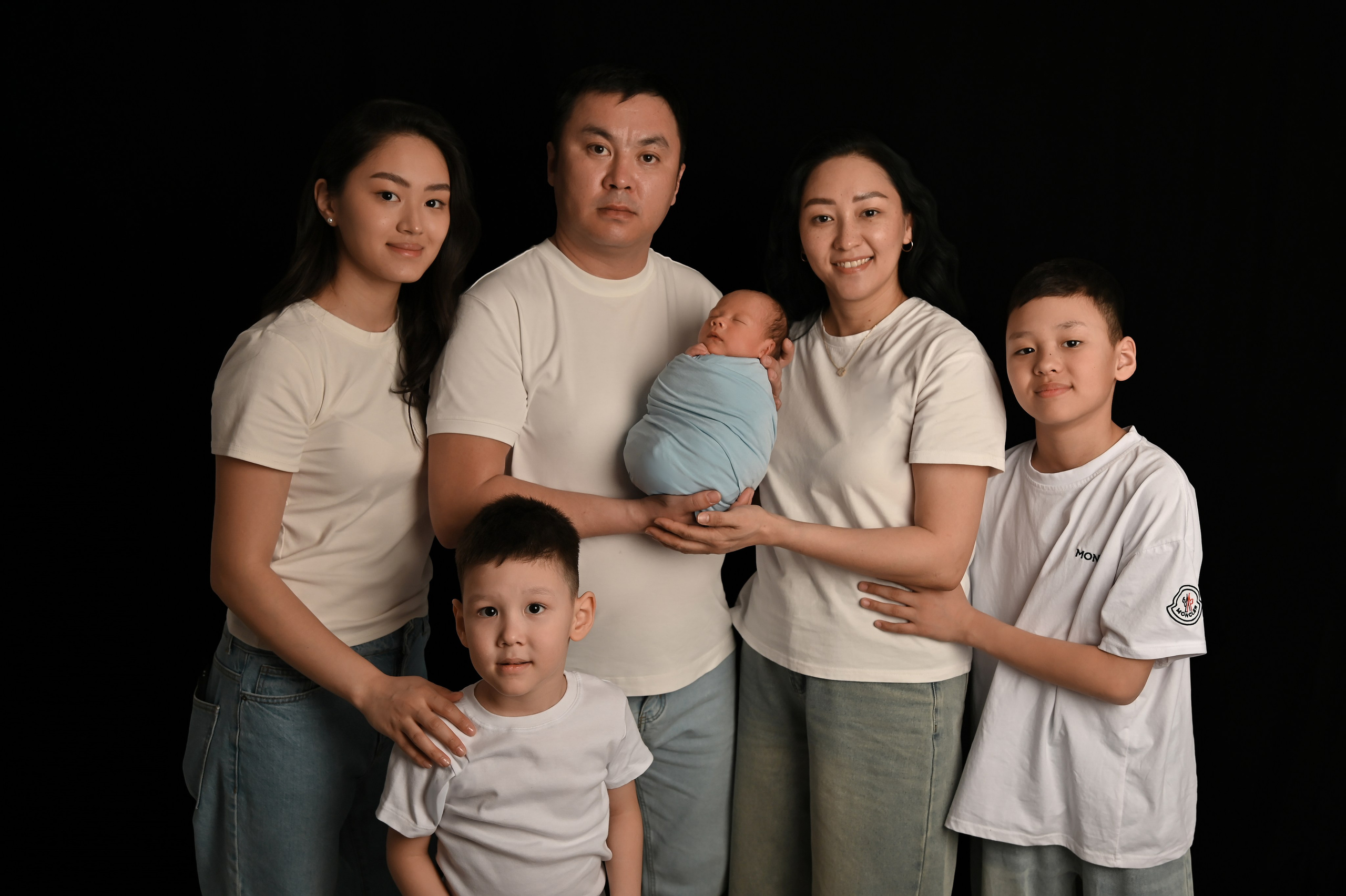 Жан ньюборн 23 дня. Фотограф Новорожденных и семейный Элла Огай г. Сатпаев