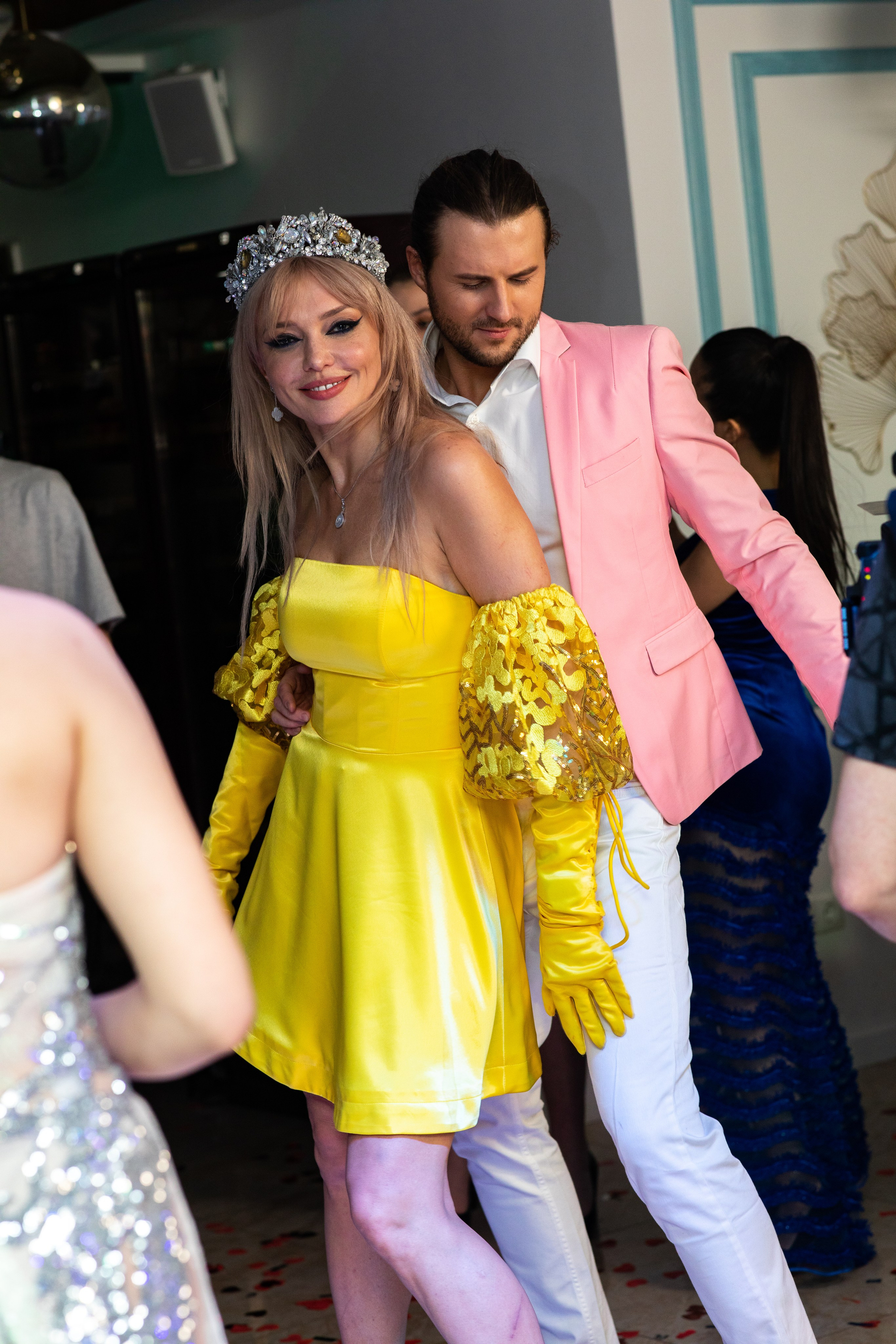 Съемка клипа Анни Калашниковой «Не ври мне в Риме». Art photographer Nino