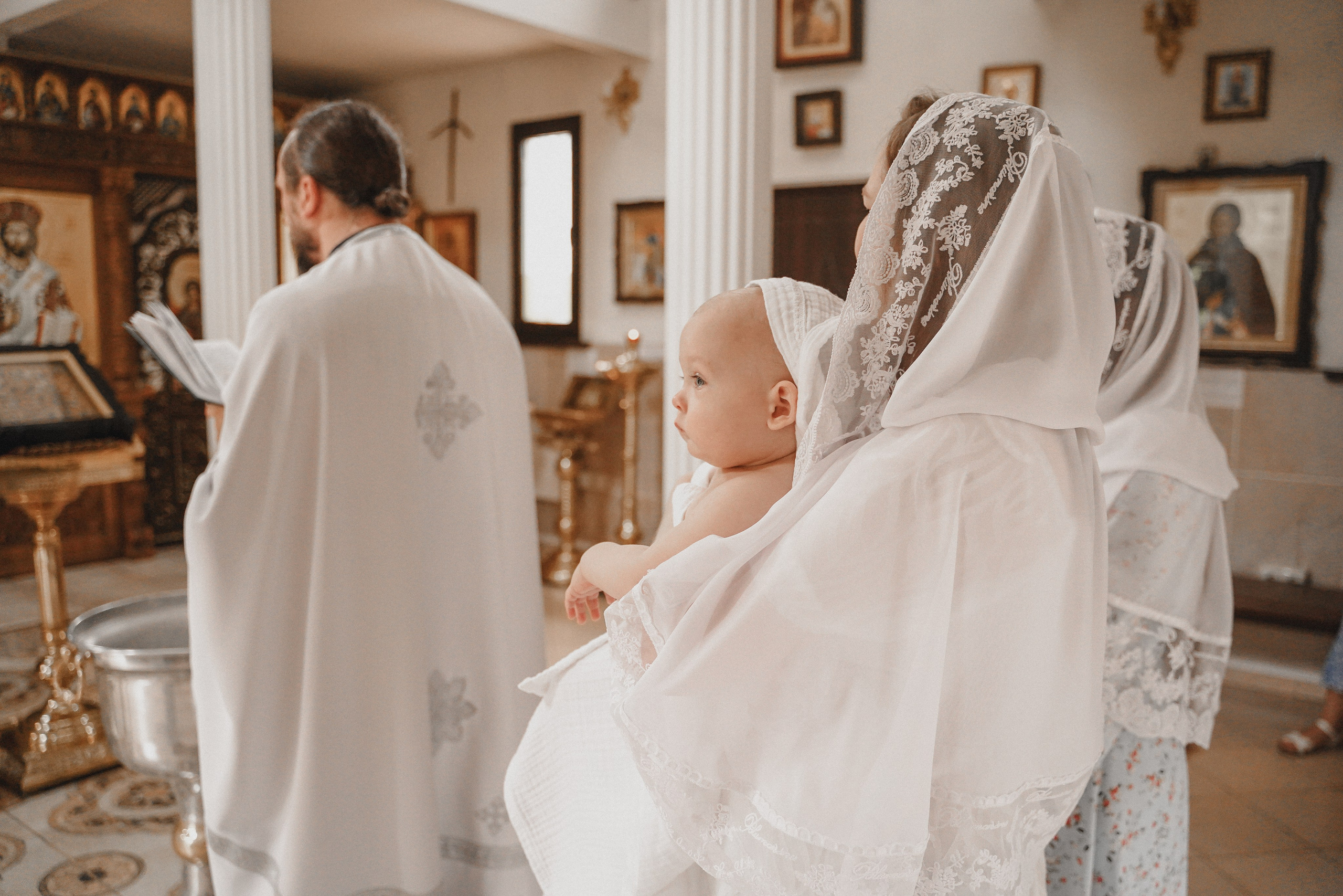 Крещение Лёвы. Семейный и женский фотограф в Краснодаре Анастасия Приймак
