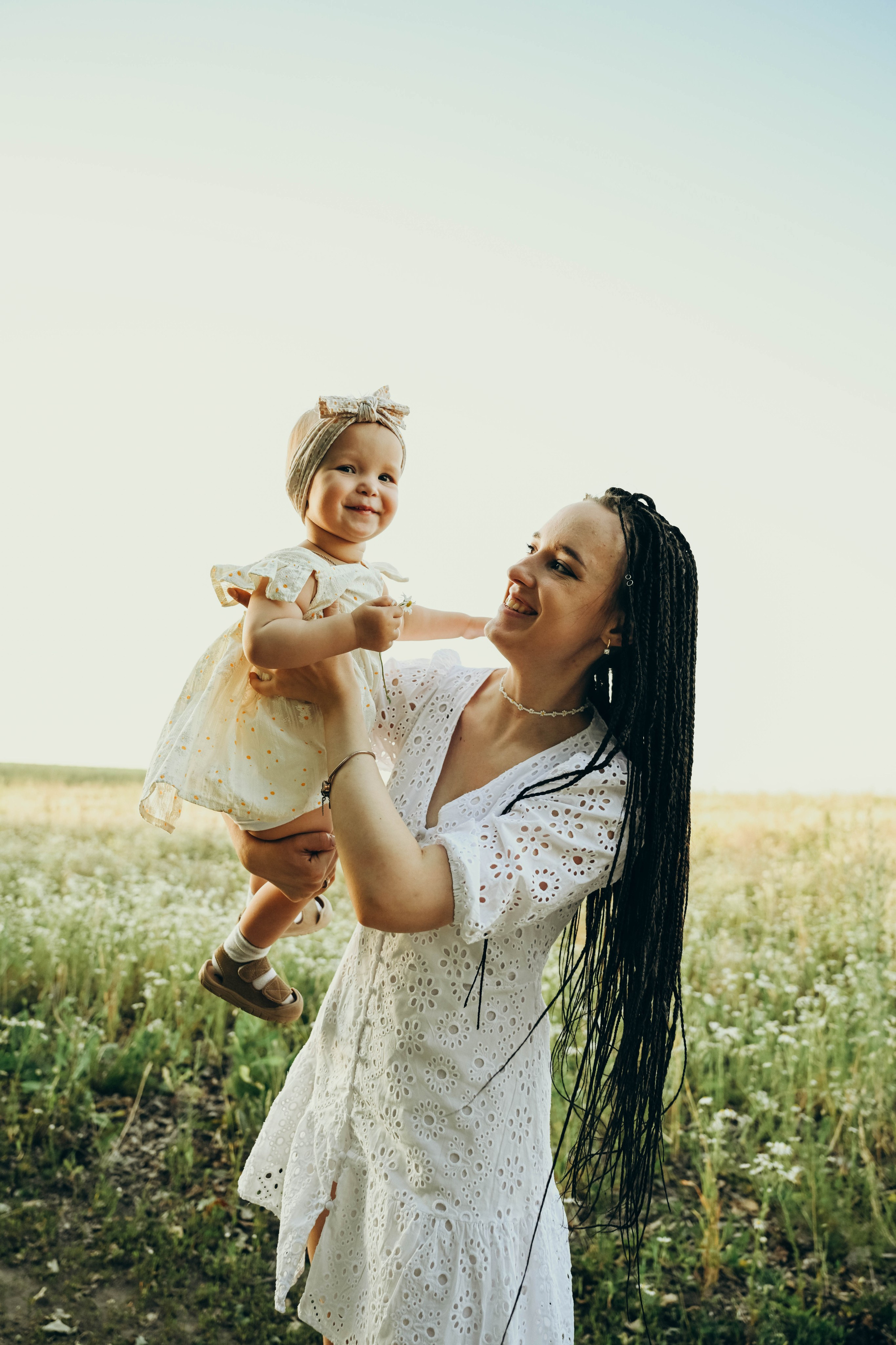 Ромашковое поле. Семейный фотограф в Москве Люберцах Ирина Вронская