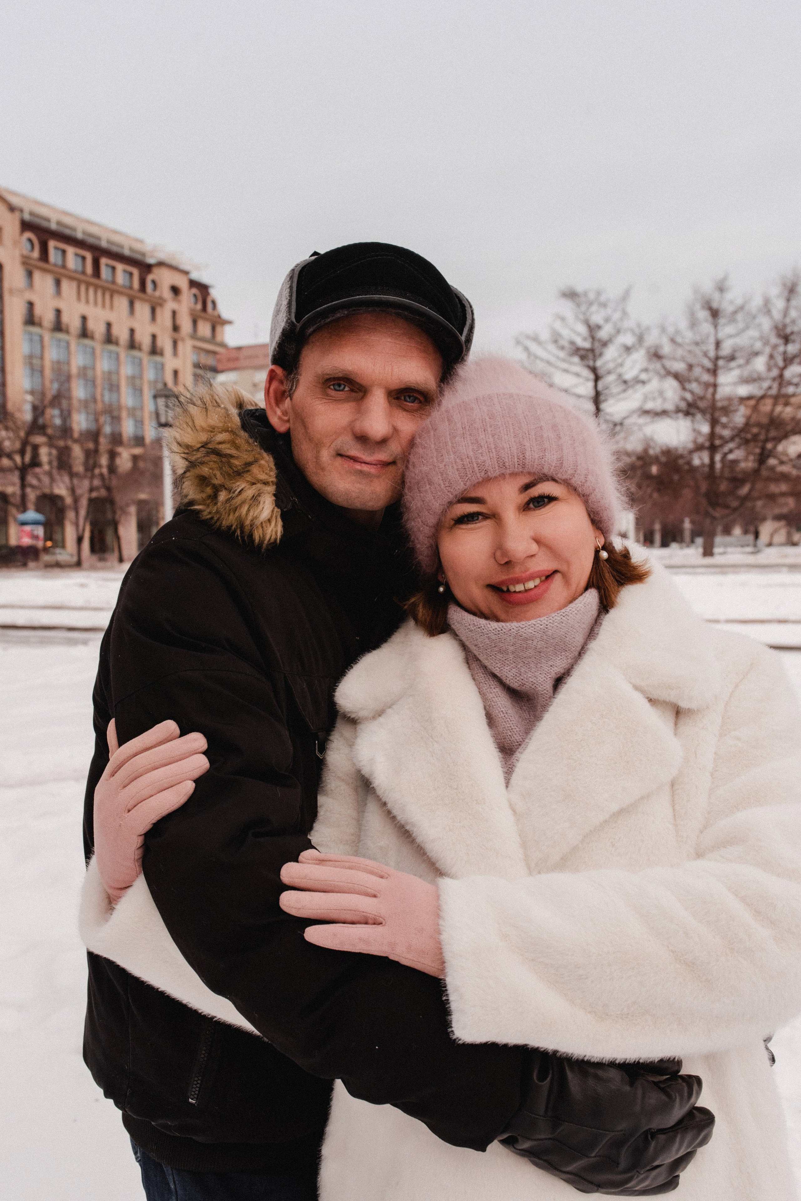 Прогулочная съемка Дмитрий&Татьяна&Артём&Анна. Фотограф в Новосибирске Анастасия Курто