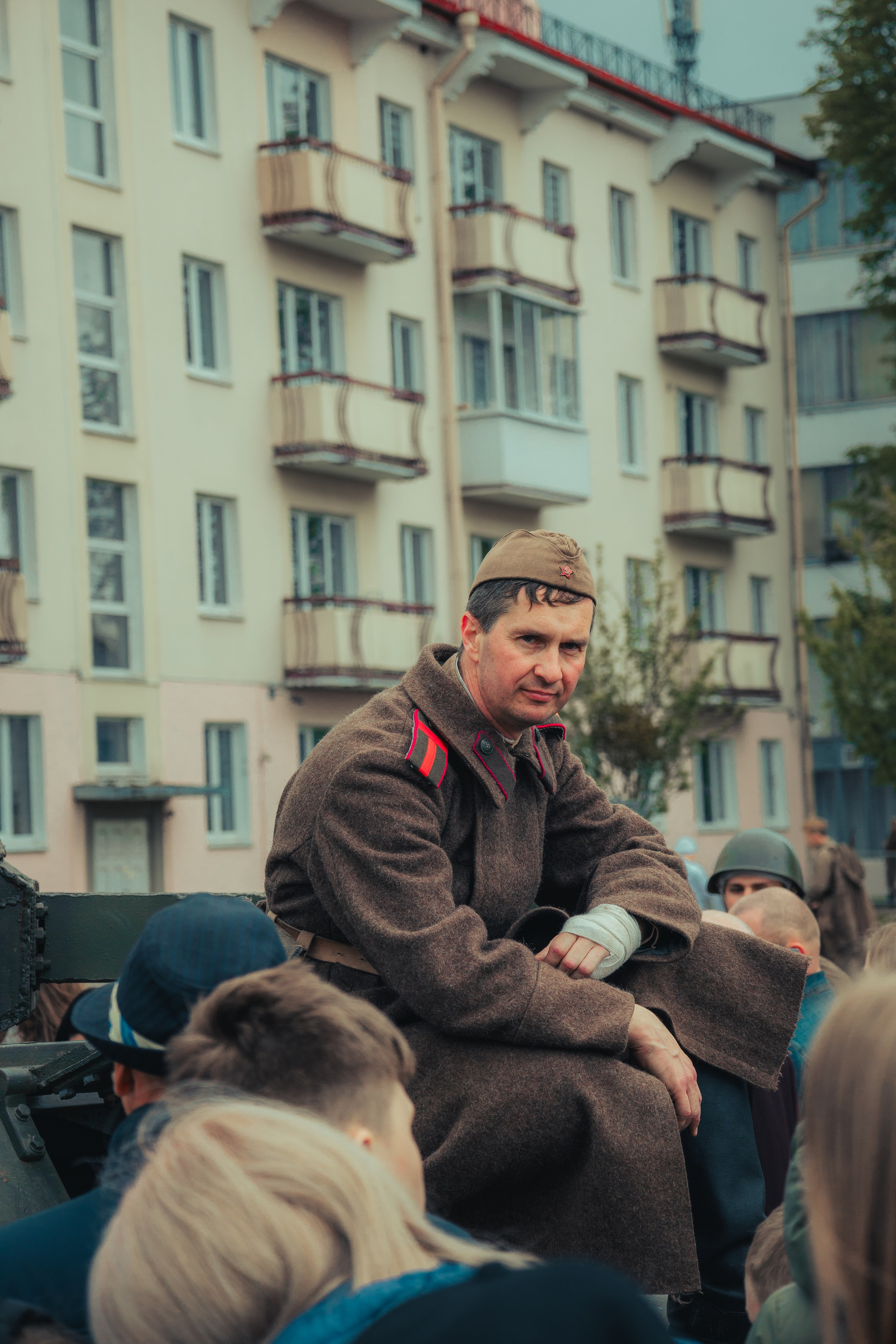 Реконструкция взятия рейхстага. Photographer Vladislav Voronovich