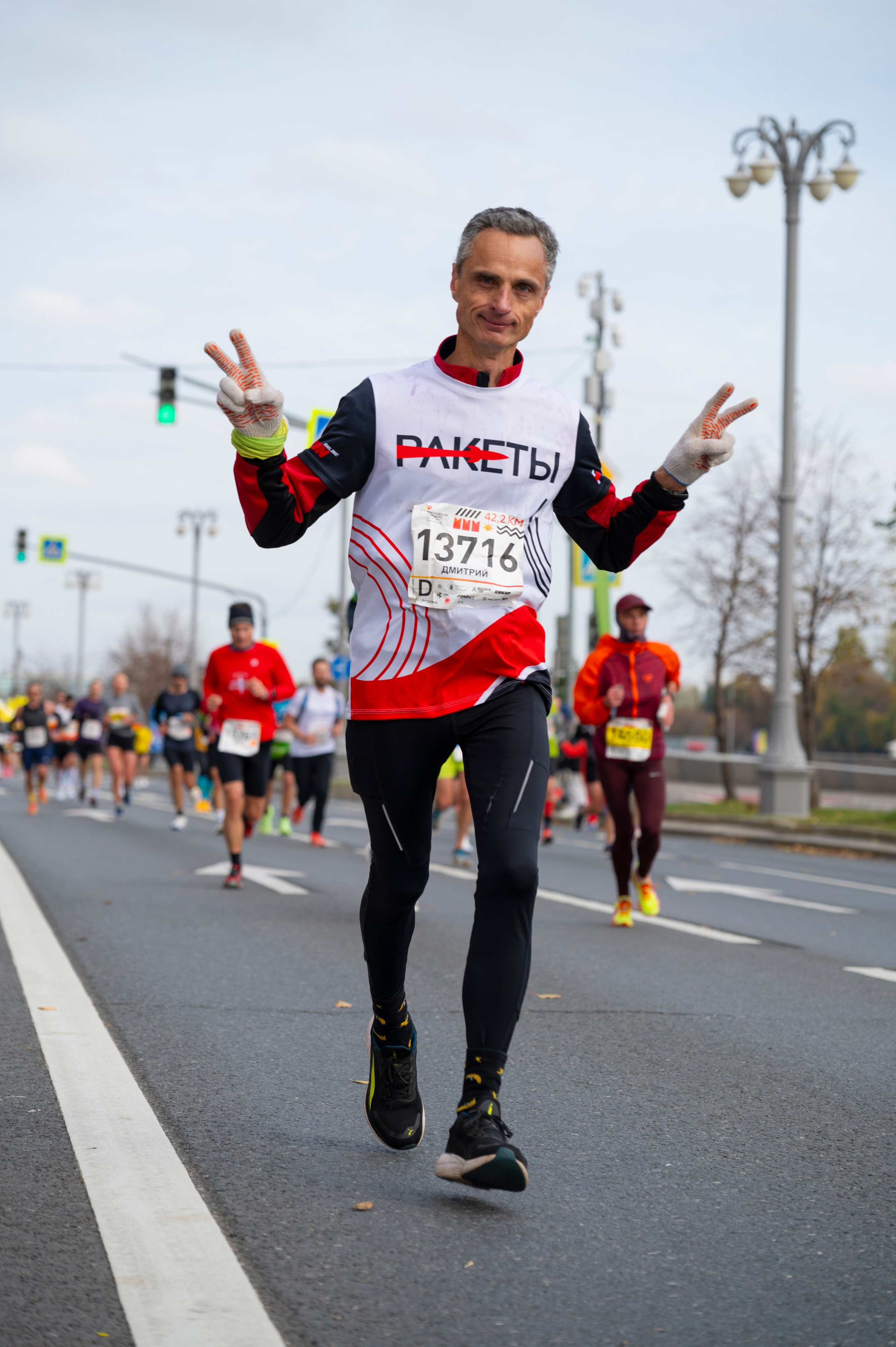 Спортивные мероприятия: Московский марафон 2024. Фотограф Михаил Волков