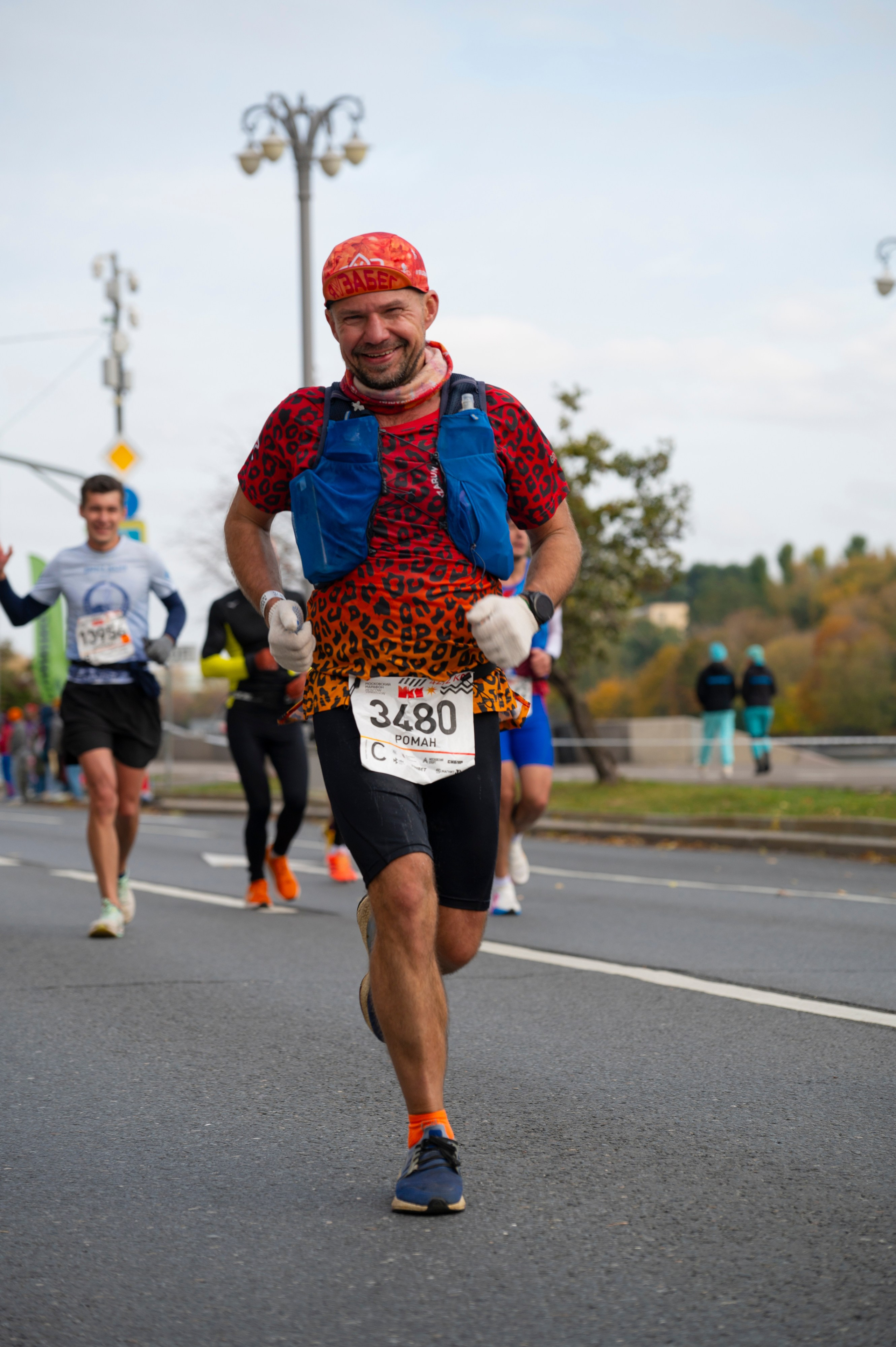 Спортивные мероприятия: Московский марафон 2024. Фотограф Михаил Волков