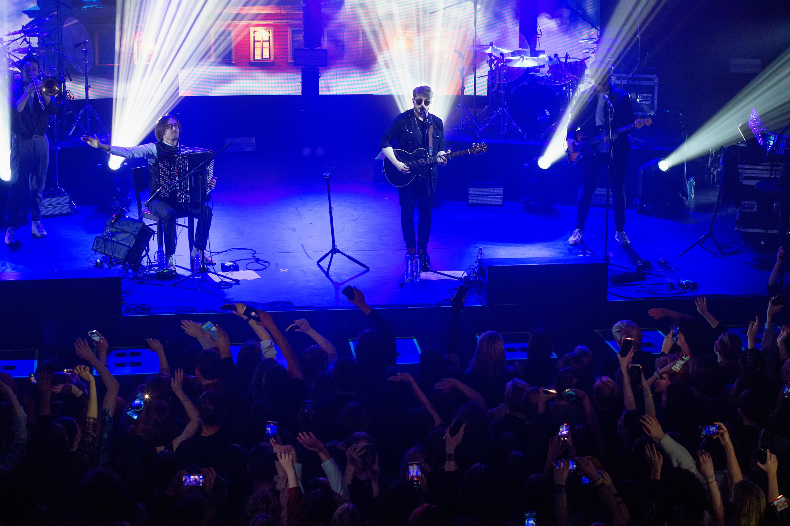 Фотосъемка концерта АФФИНАЖ Aurora СПБ. Портретные фотосессии, контент-съемки, репортаж