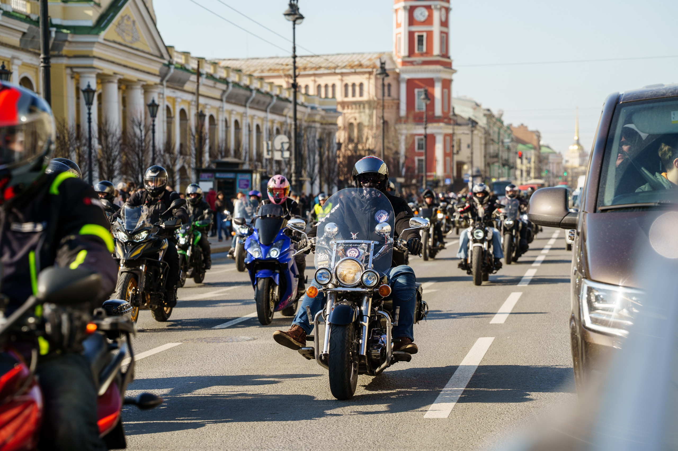 Прохват мотоклуба Norman Riders ч.1. Концертный и репортажный фотограф в Санкт-Петербурге Слава Пахомов