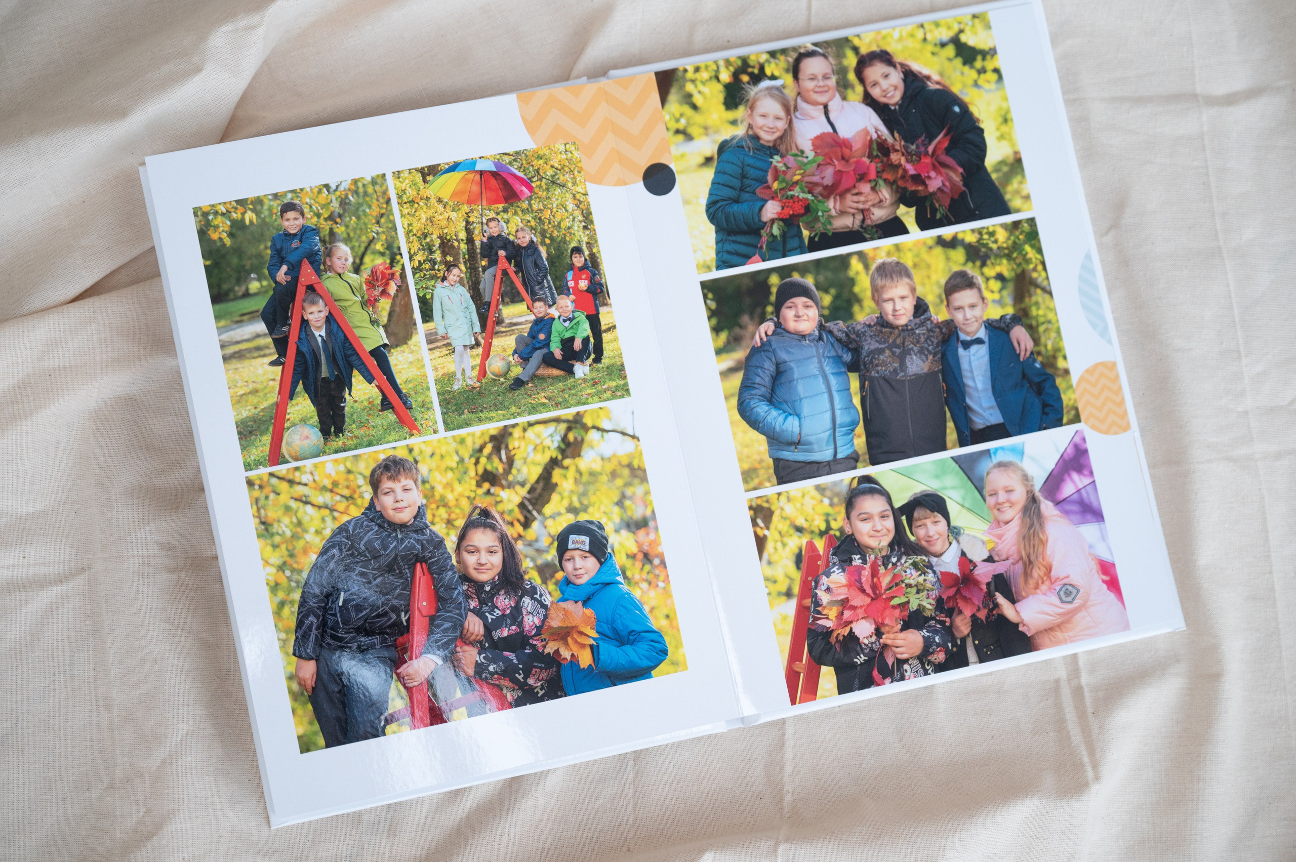 Выпускной альбом «Круги» для начальных классов. Выпускные альбомы для школы и детского сада в СПб и ЛО