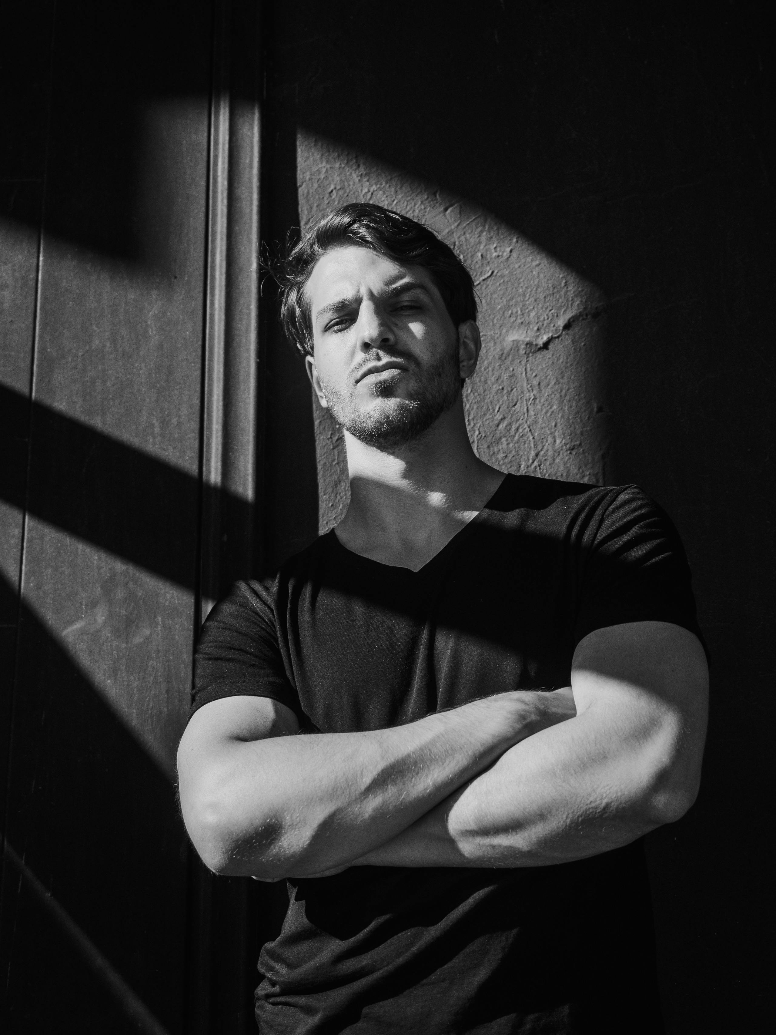 Фотопрогулка в ч/б. Маруся Машкова • Фотограф в Москве