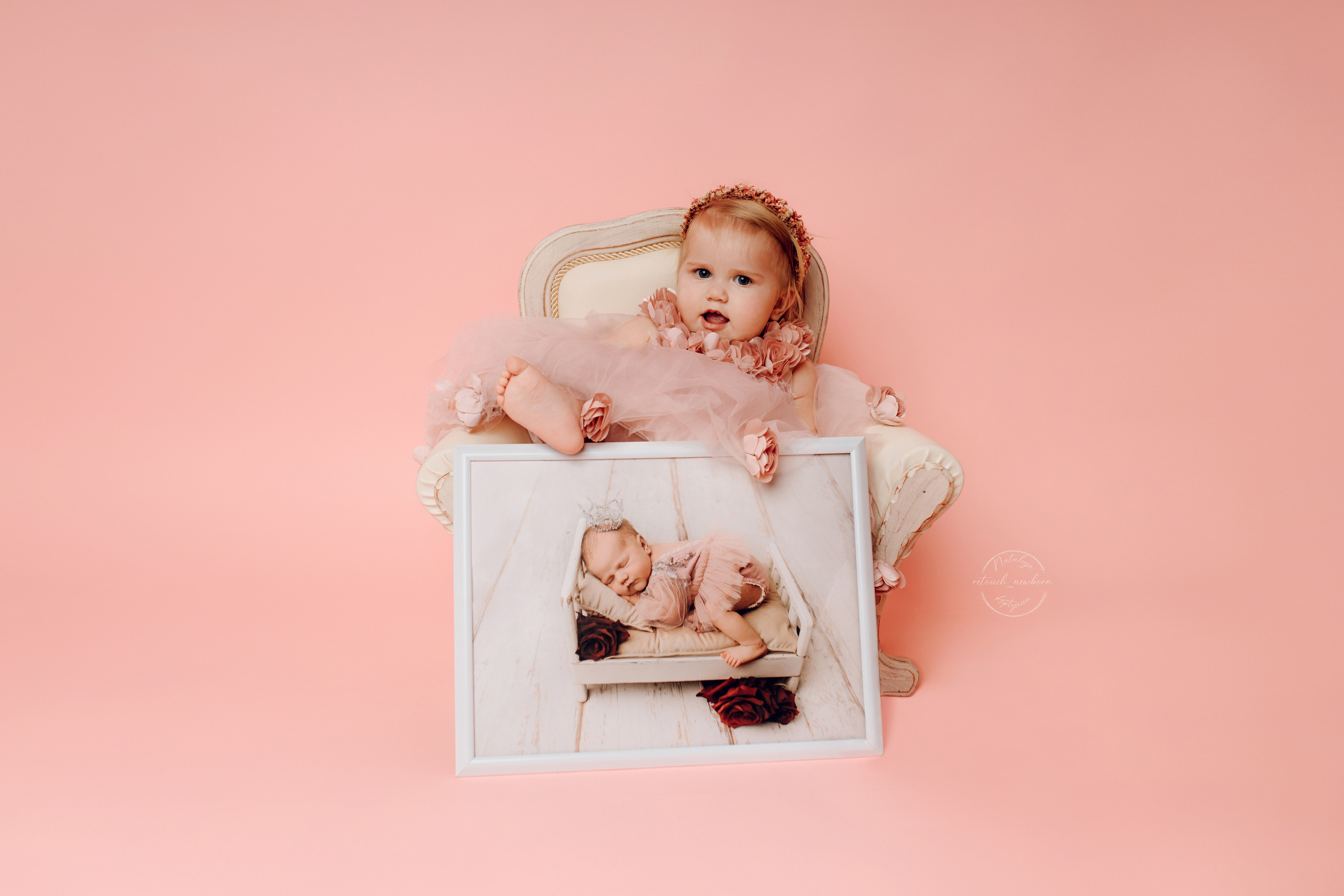 С. Ретушь новорожденных, обучение ретуши новорожденных, Наталия Коптяева