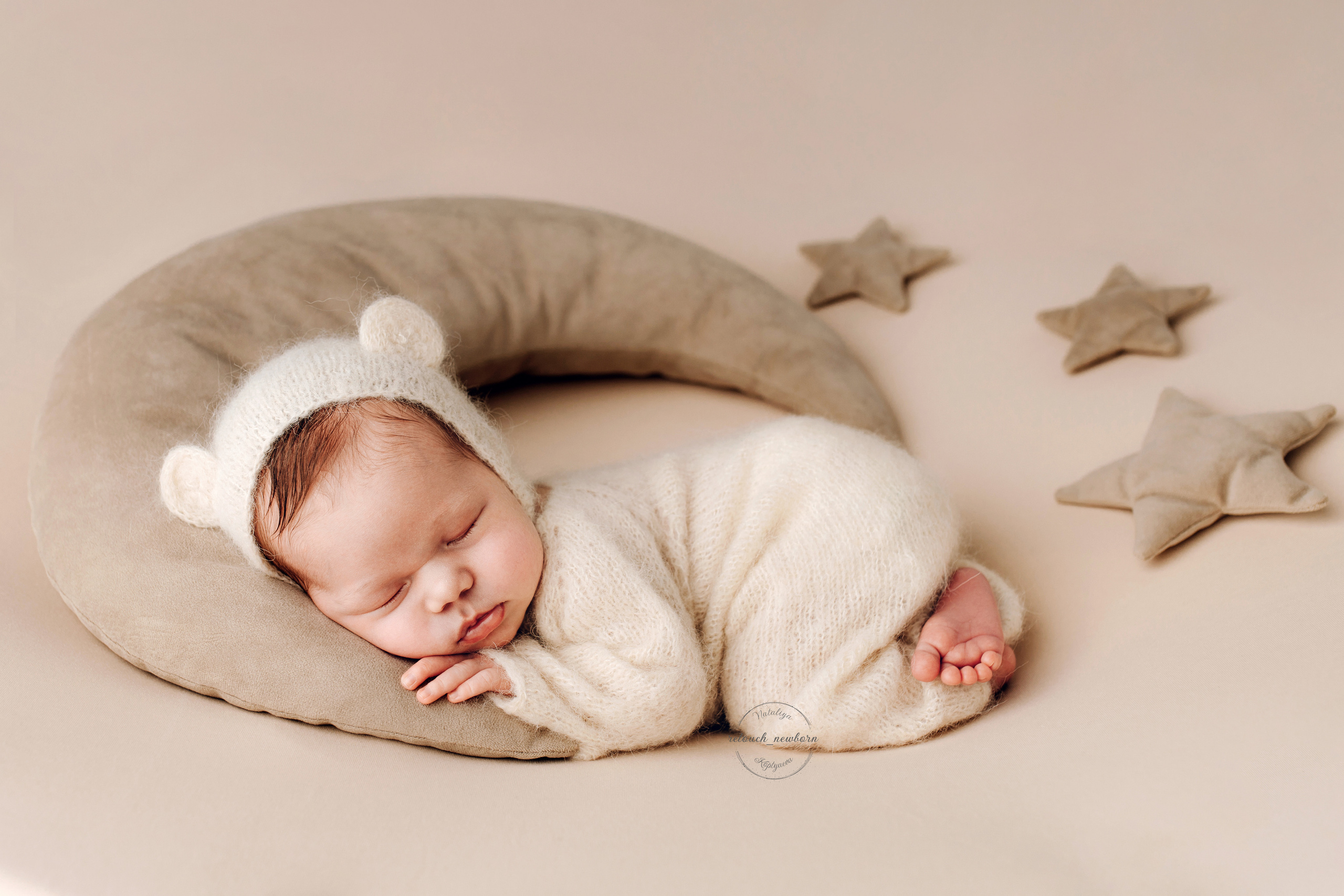 А. Ретушь новорожденных, обучение ретуши новорожденных, Наталия Коптяева