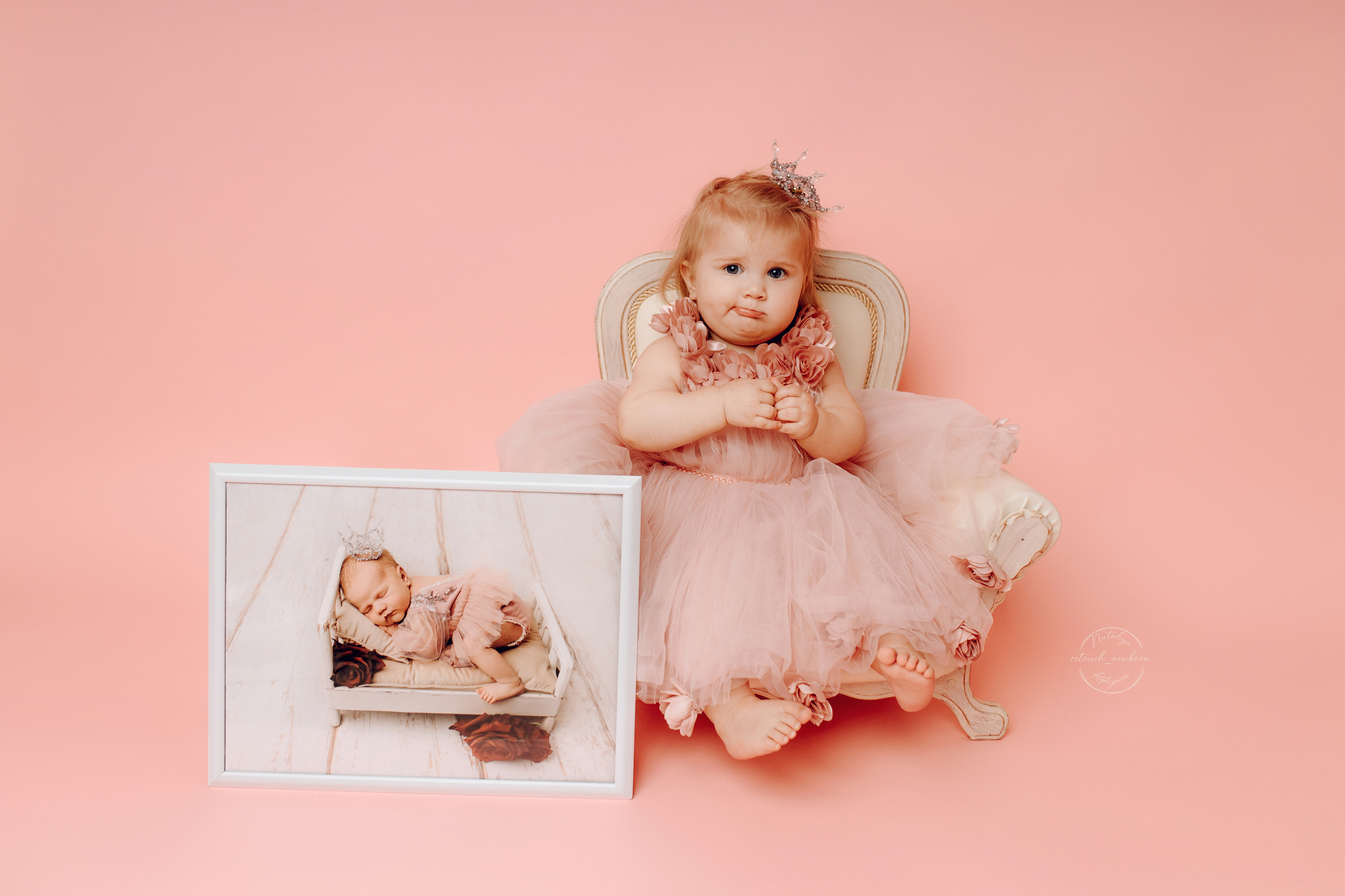 С. Ретушь новорожденных, обучение ретуши новорожденных, Наталия Коптяева