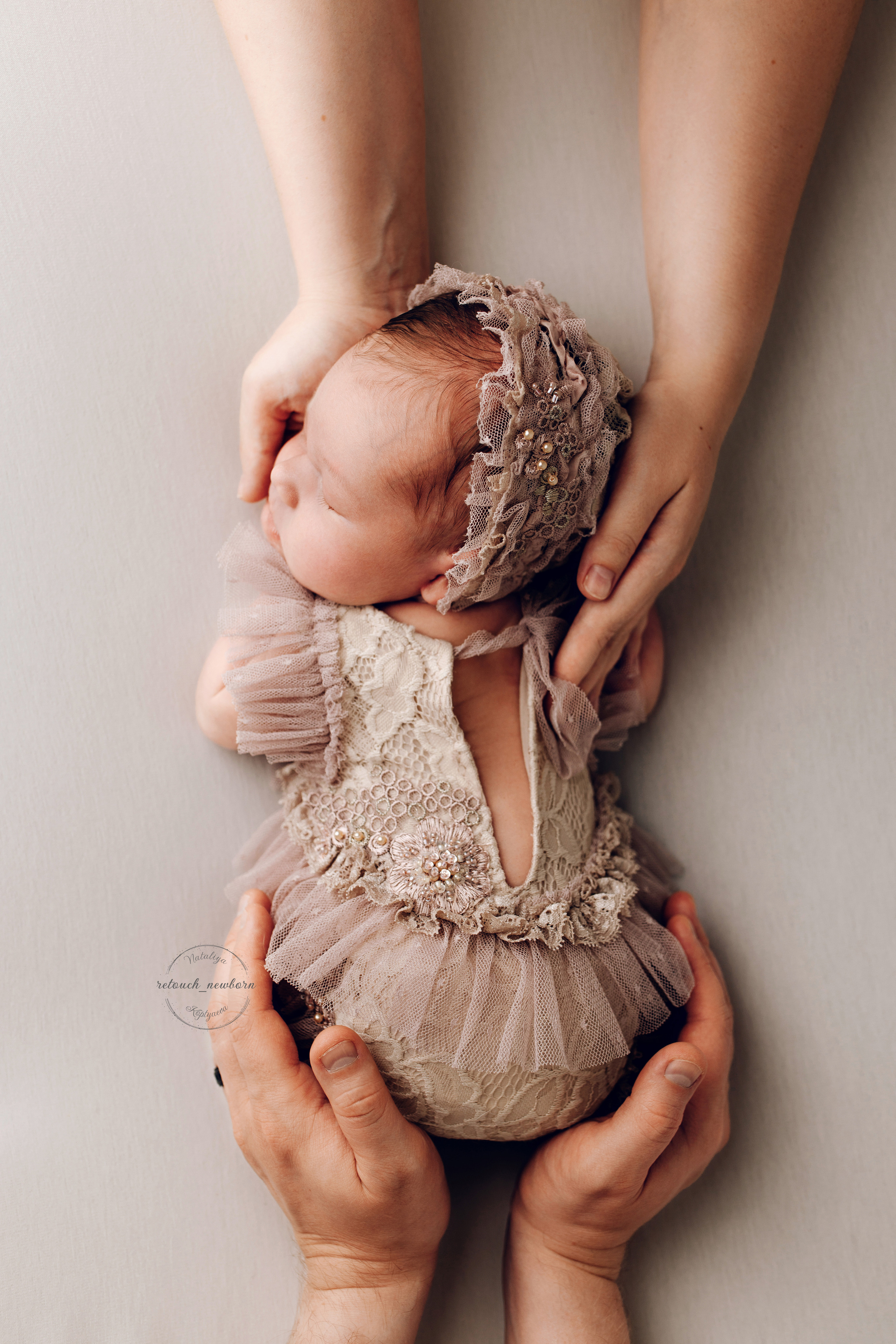 А. Ретушь новорожденных, обучение ретуши новорожденных, Наталия Коптяева