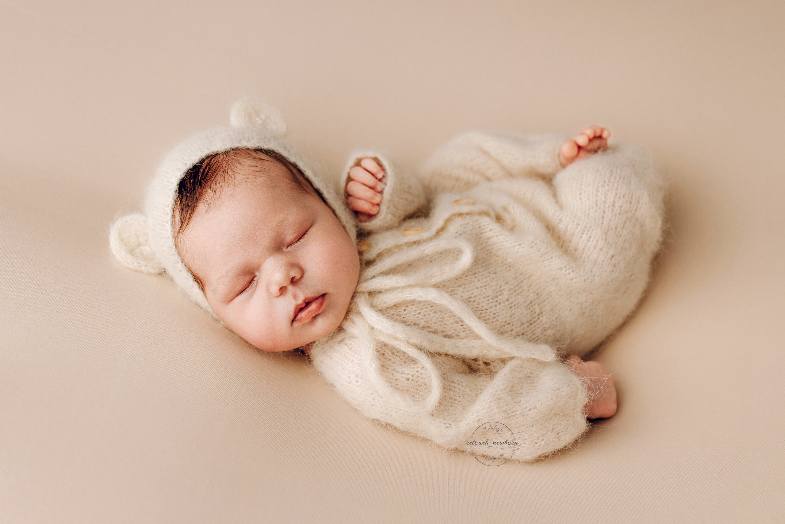 А. Ретушь новорожденных, обучение ретуши новорожденных, Наталия Коптяева