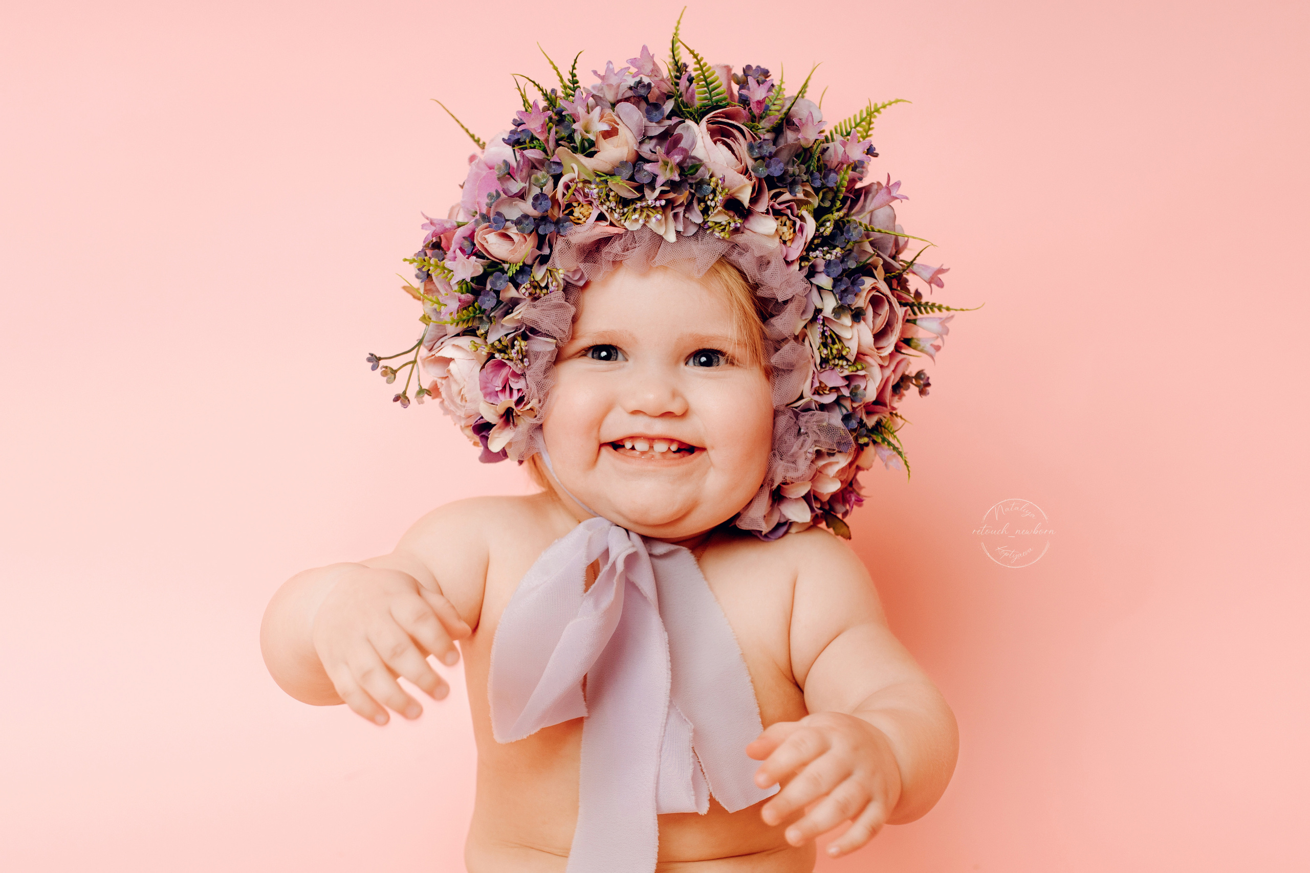 С. Ретушь новорожденных, обучение ретуши новорожденных, Наталия Коптяева