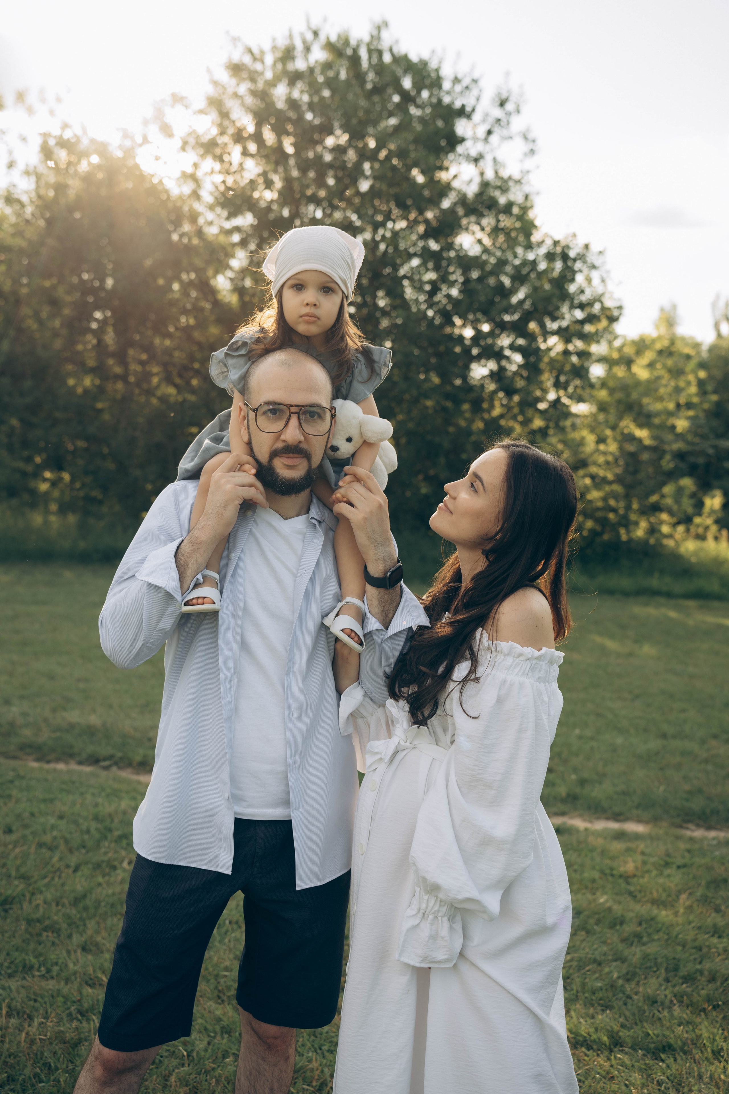 Анастасия, Михаил и малышка Ариана