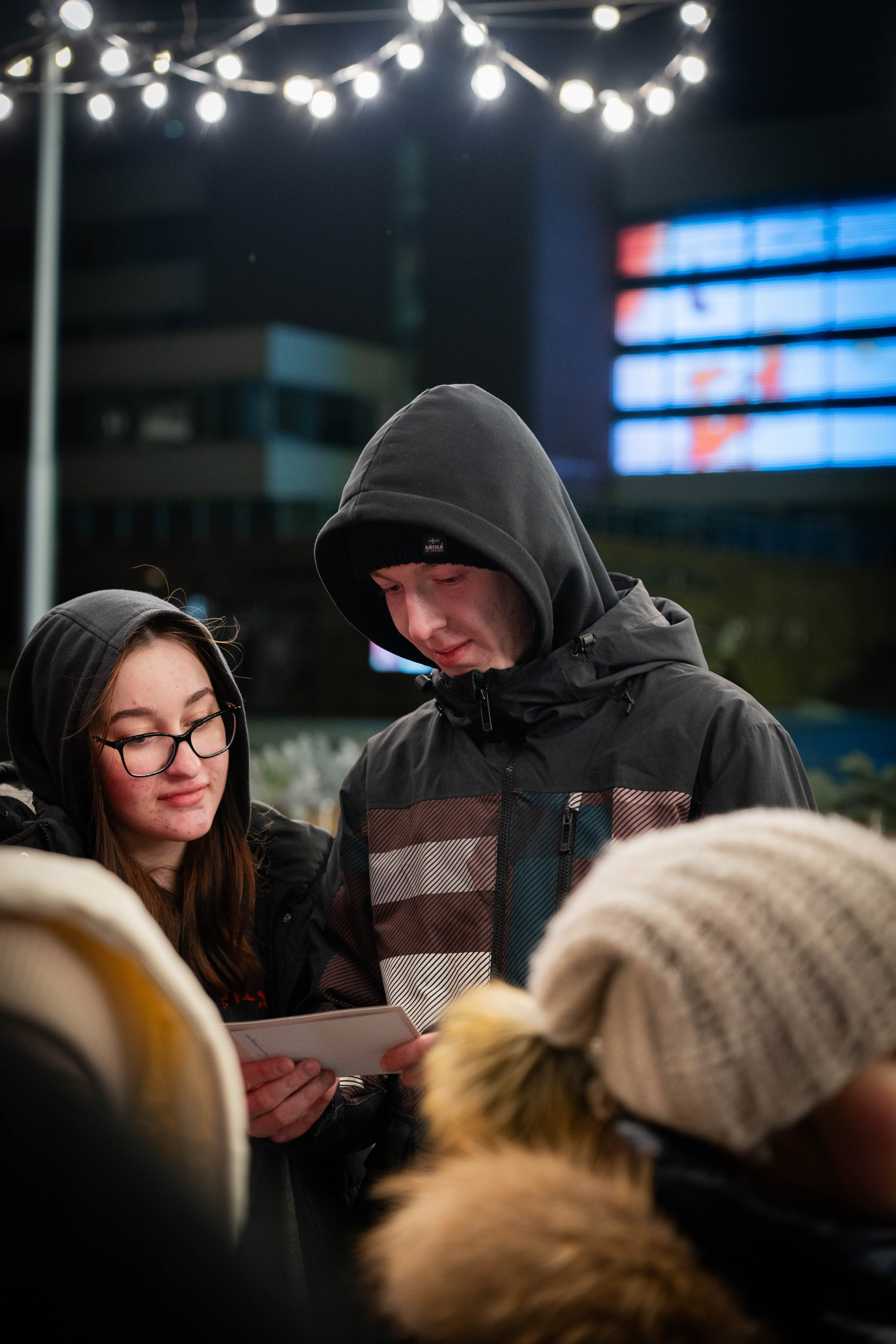 Открытие катка на Стрелке. Репортажный фотограф Виктория Павлюкова