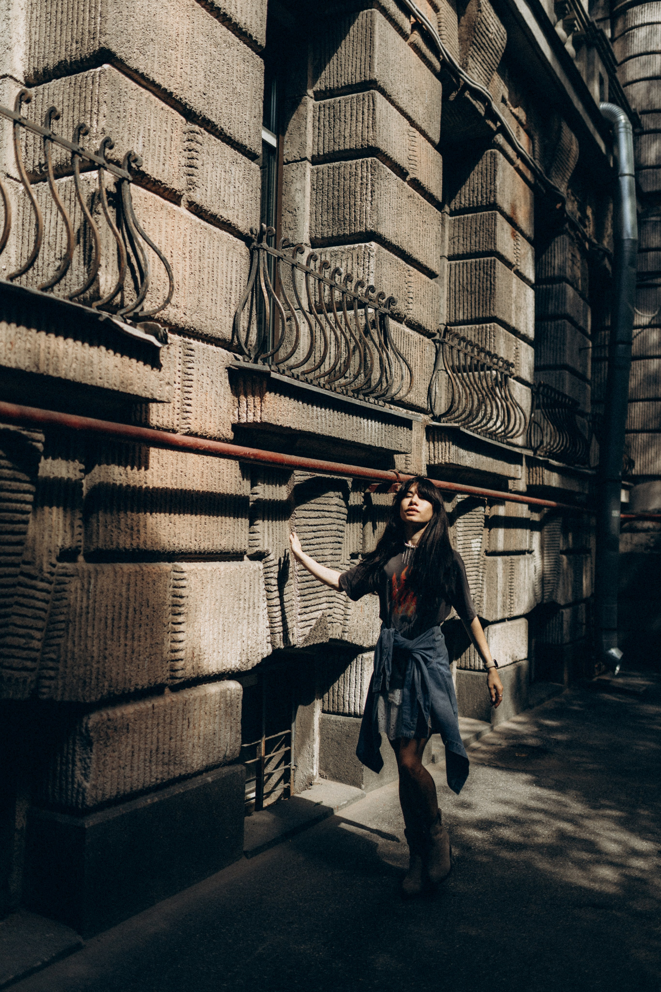 Алёна. Питерские дворики. Фотограф НОГИНСК, Москва, Анастасия Белая