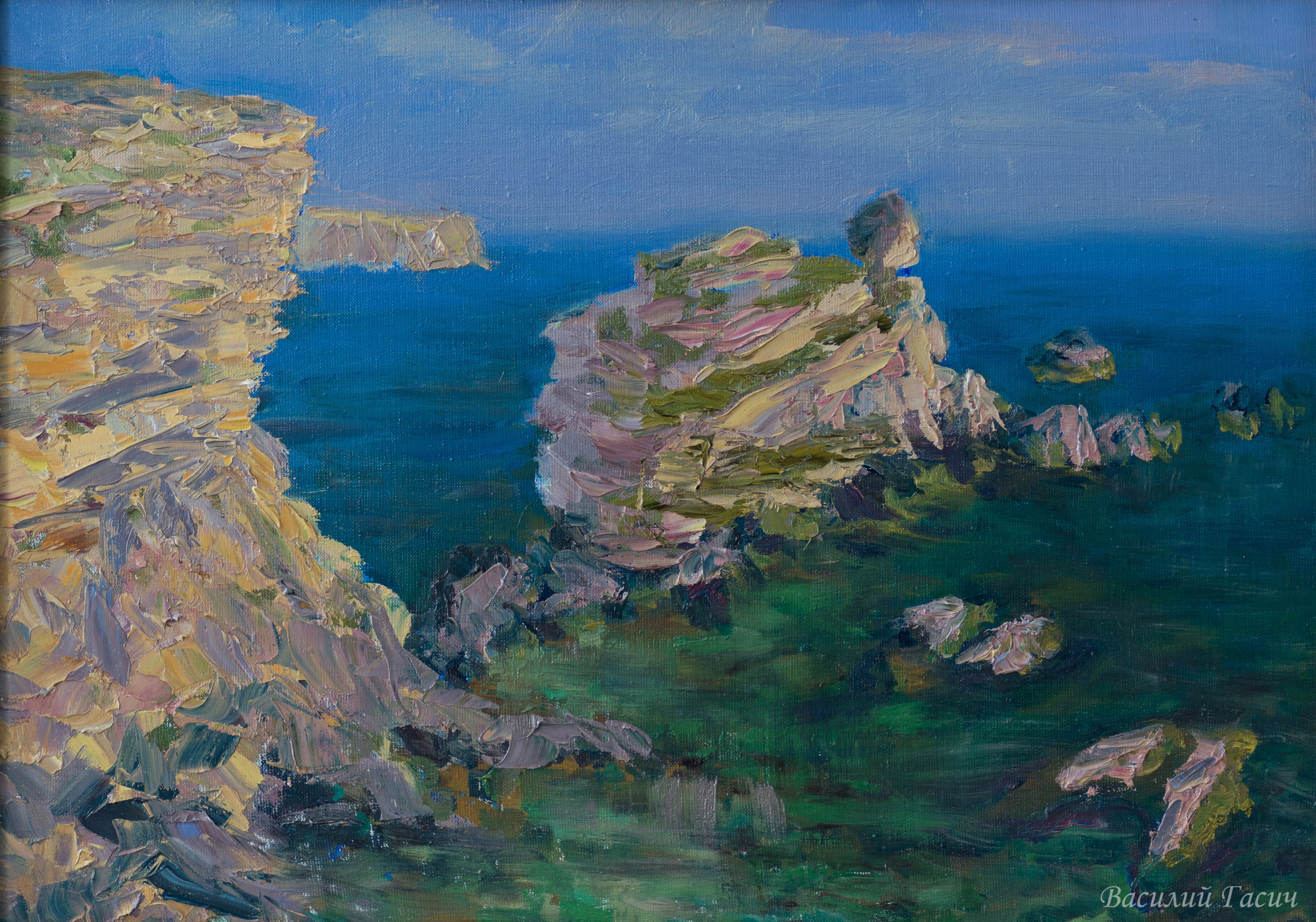 Крым. Художник Василий Гасич