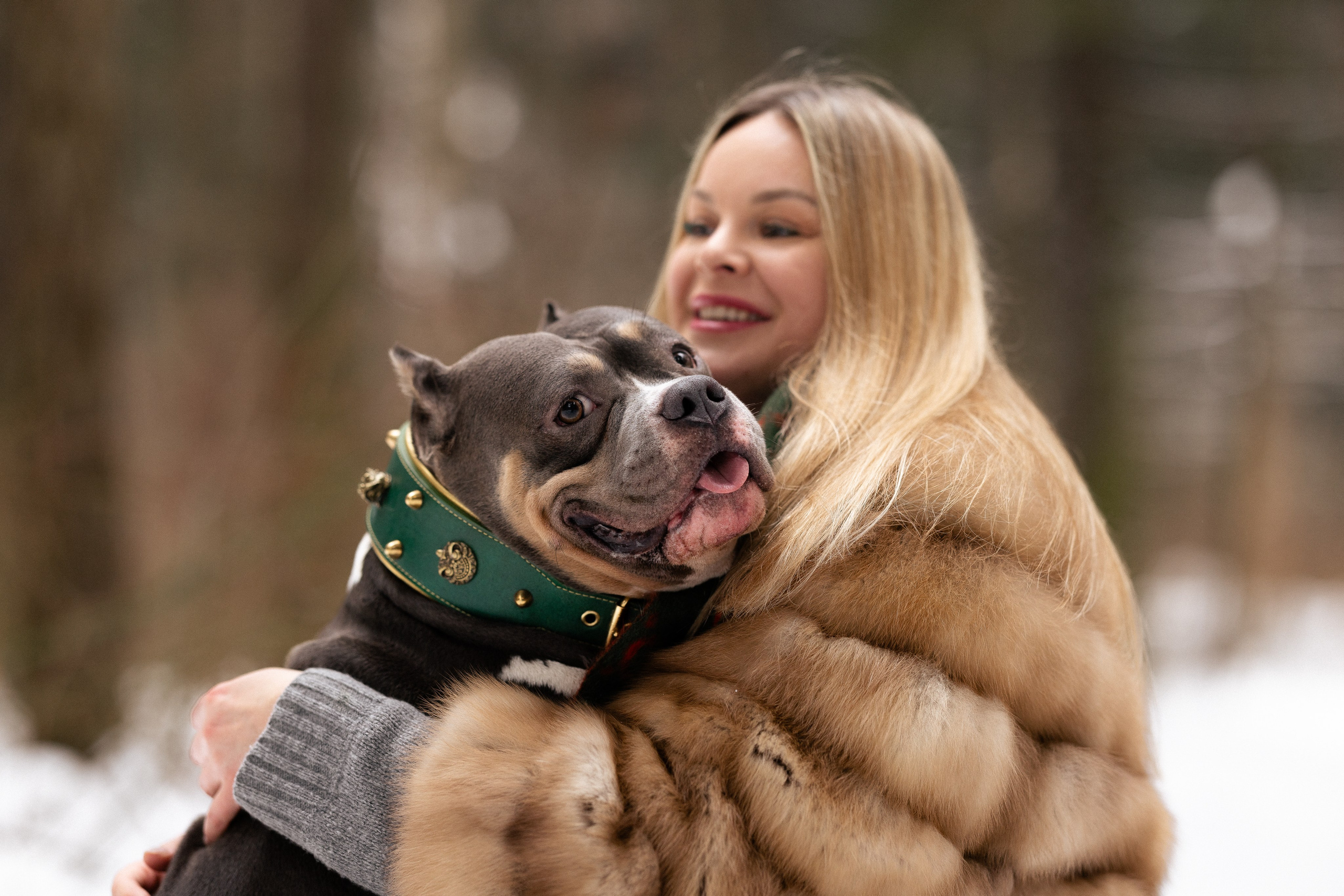 Лера и Наган. Фотограф и видеограф анималист Аганина Дарья