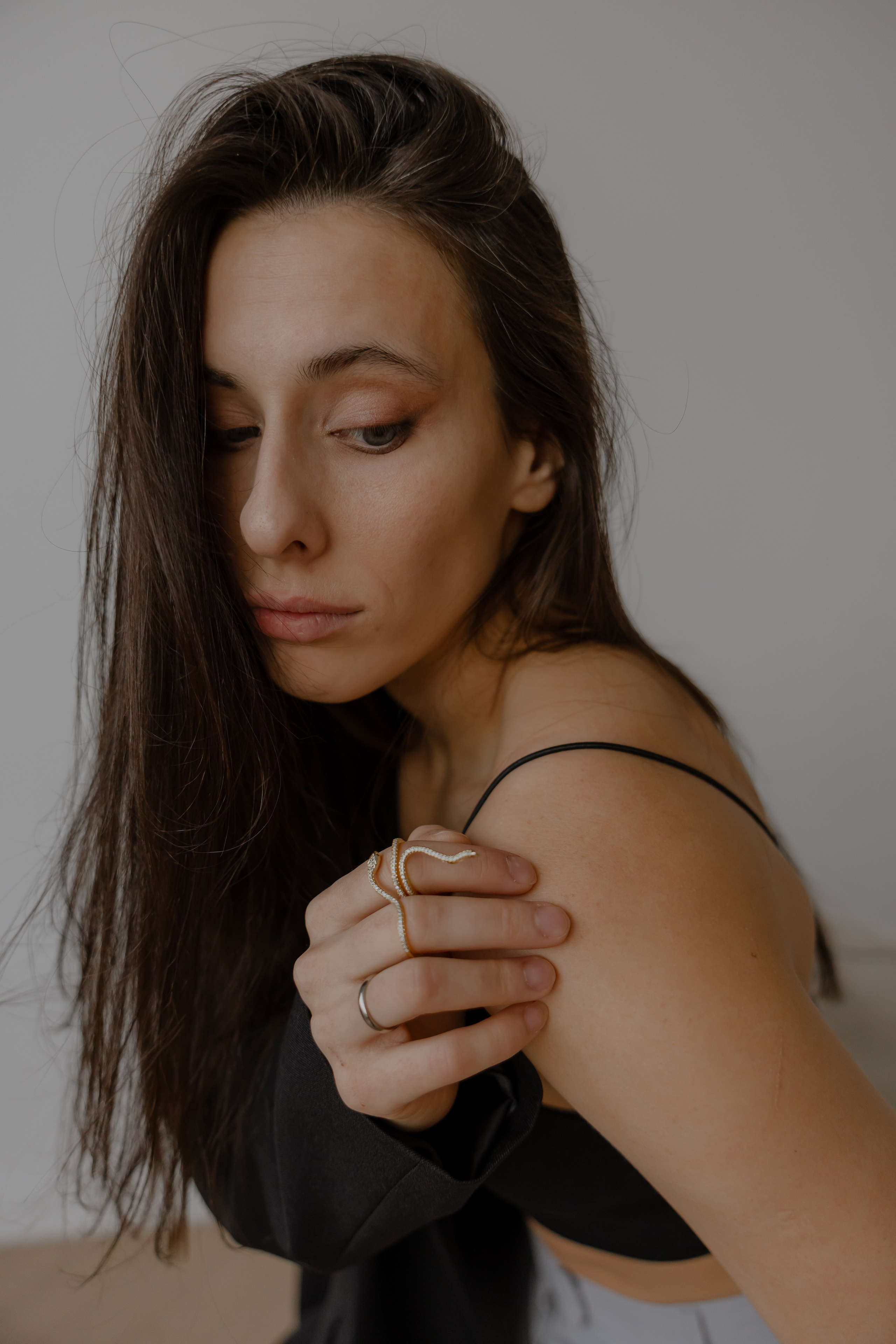 Женский портрет в студии. Фотограф в Новосибирске Екатерина Васильева