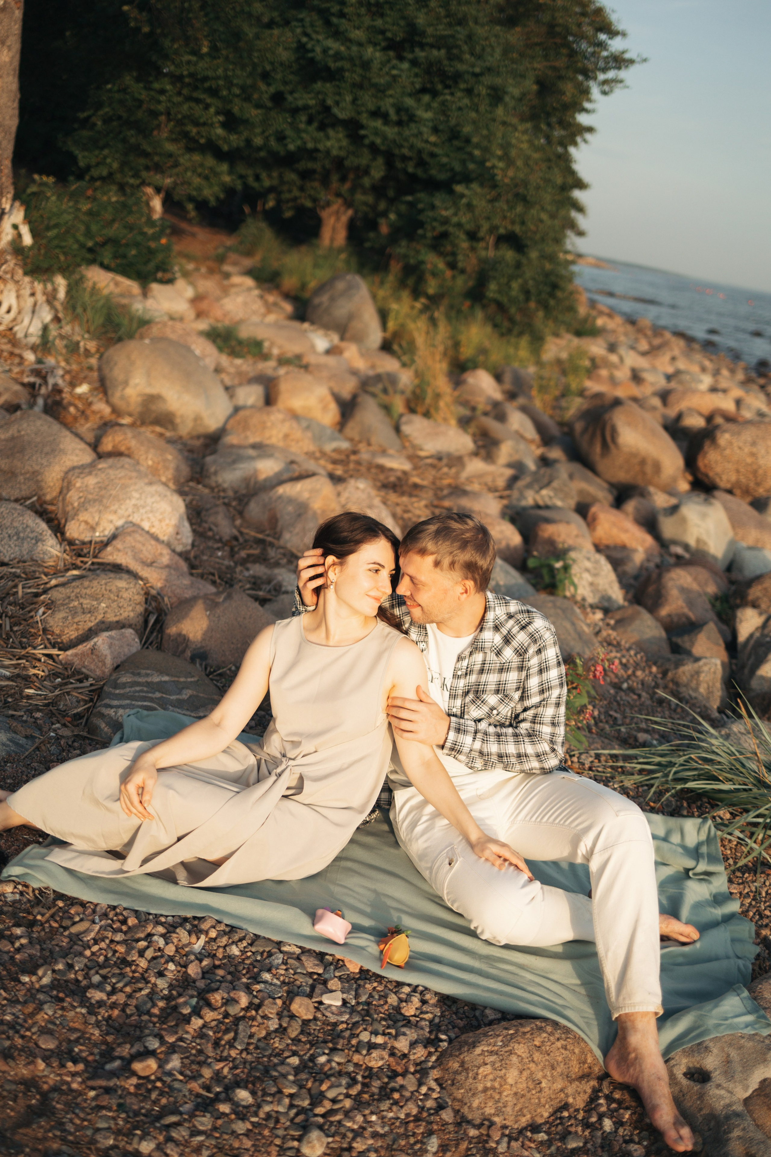 Финский залив в сентябре. Портретный фотограф в Санкт-Петербурге