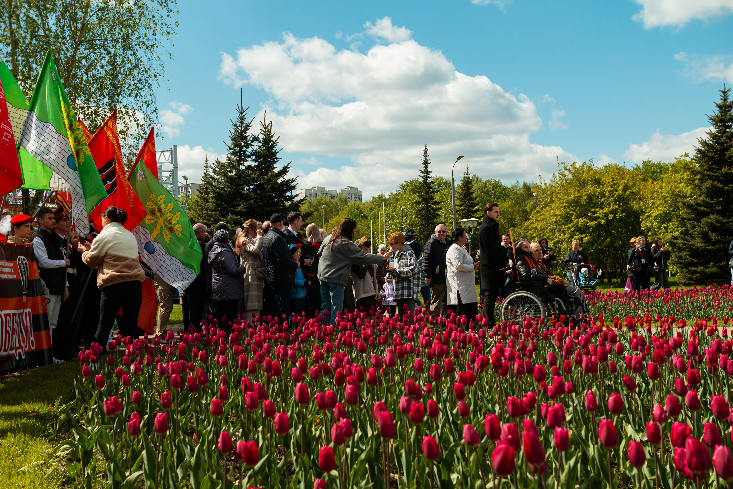 Репортаж с 9 мая 2025 года, День Победы! ВАО Москва. Фотограф Илья Варакин