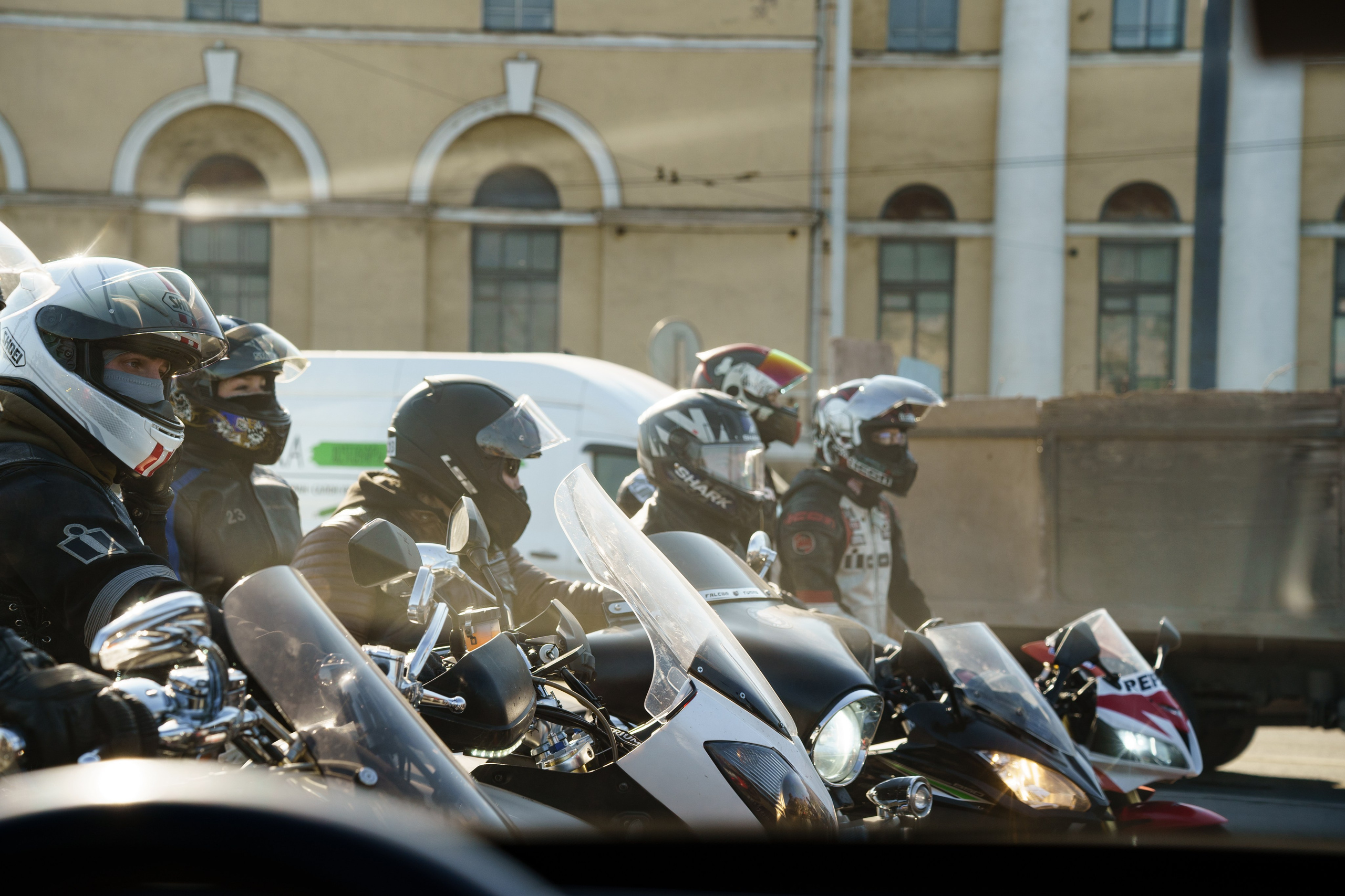 Прохват мотоклуба Norman Riders ч.1. Концертный и репортажный фотограф в Санкт-Петербурге Слава Пахомов