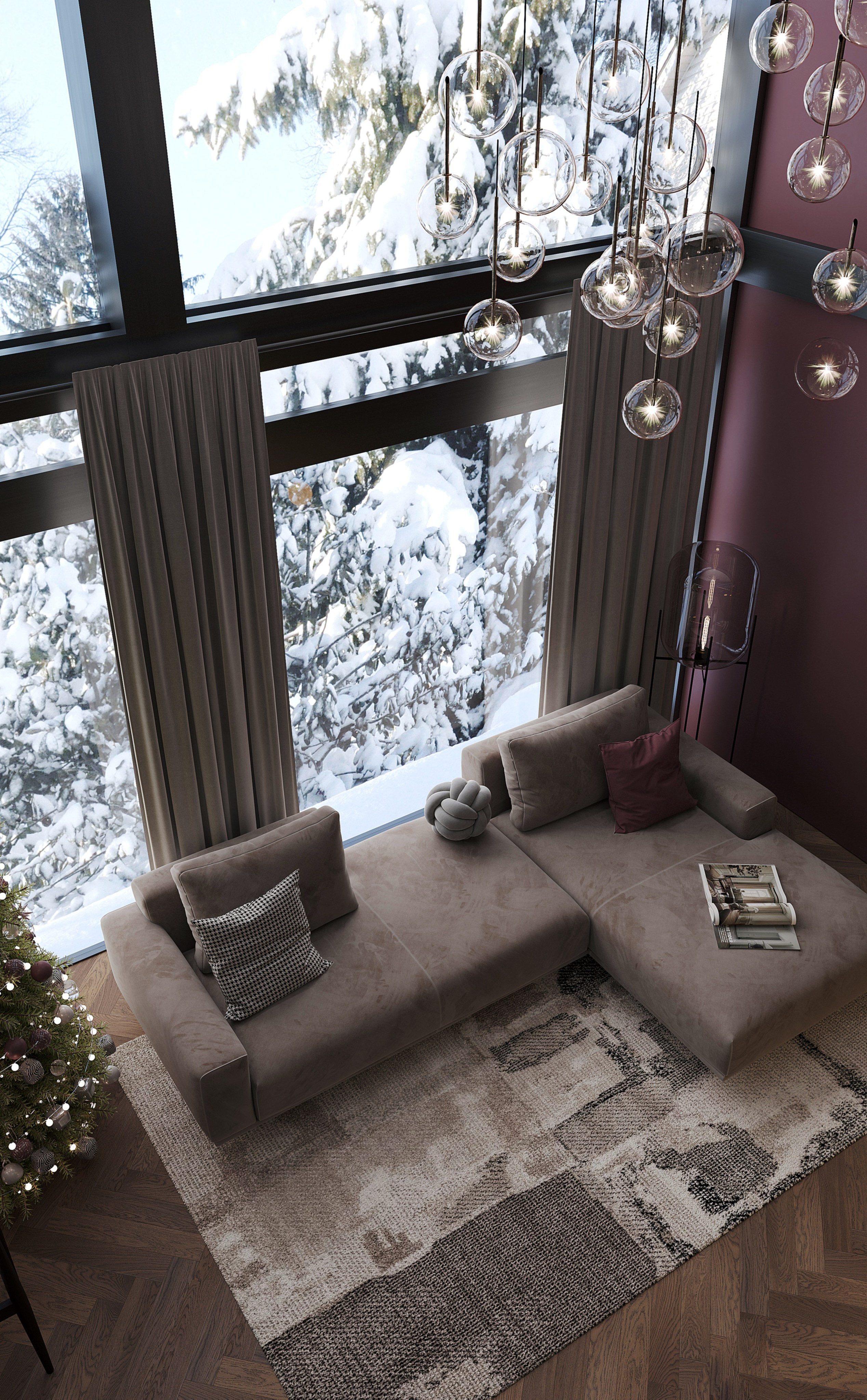 Проект Фахверк Омск. Студия дизайна интерьера Лактионовой Елены