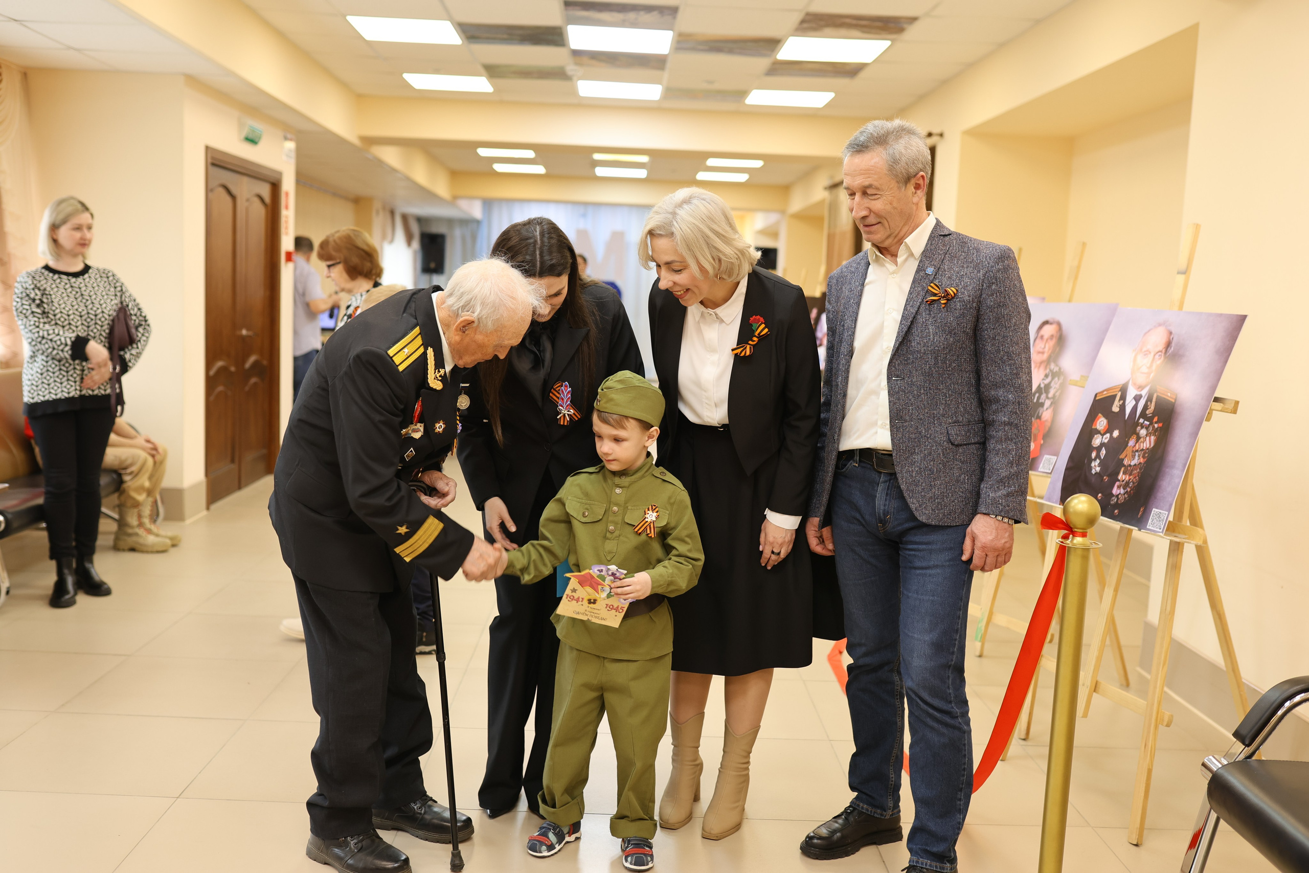 Всероссийский фотопроект «Китель Победы» г. Вилючинск. Ольга Смирнова юрист, фотограф