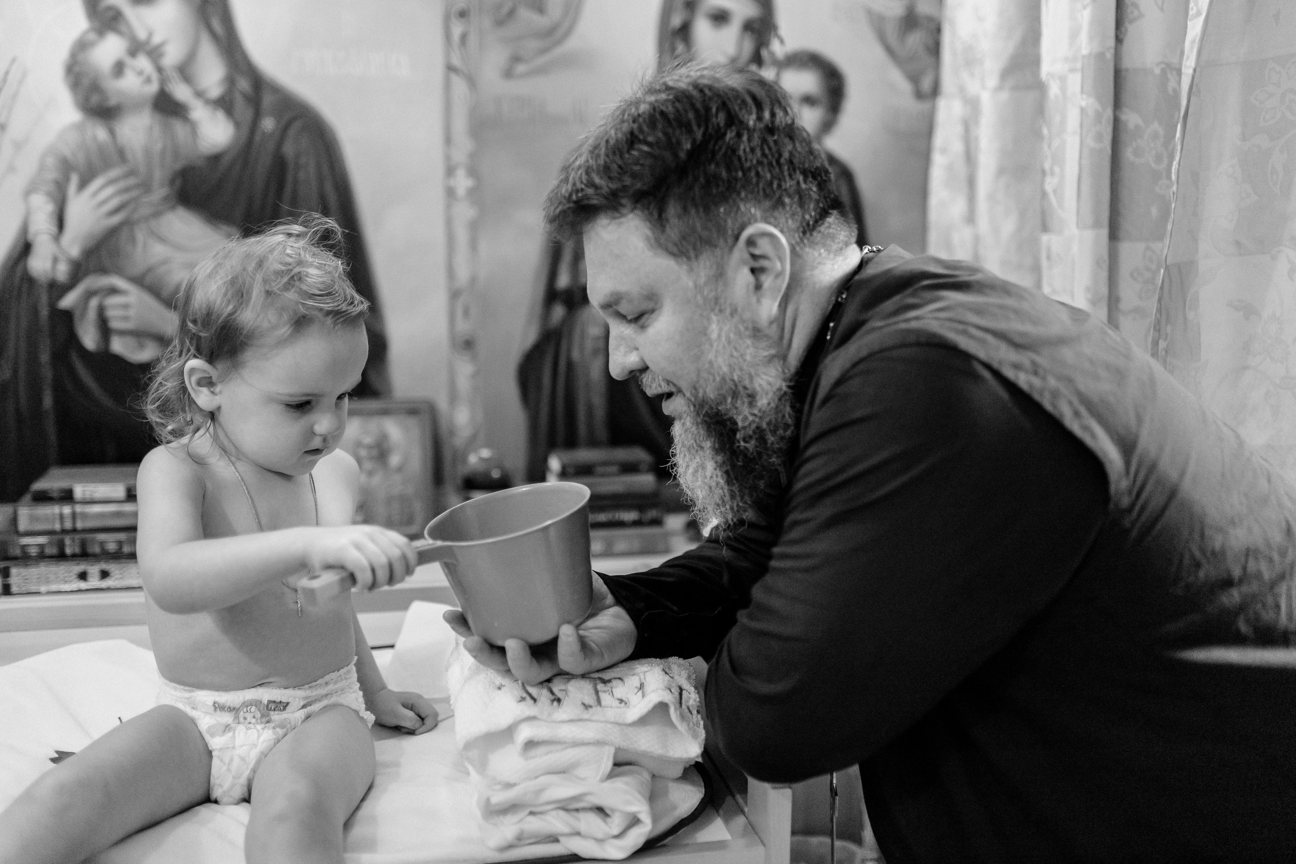 Важное событие. Крещение. Церковь Преображения Господня. Профессиональный фотограф, Москва |Видное Елена Елизарова