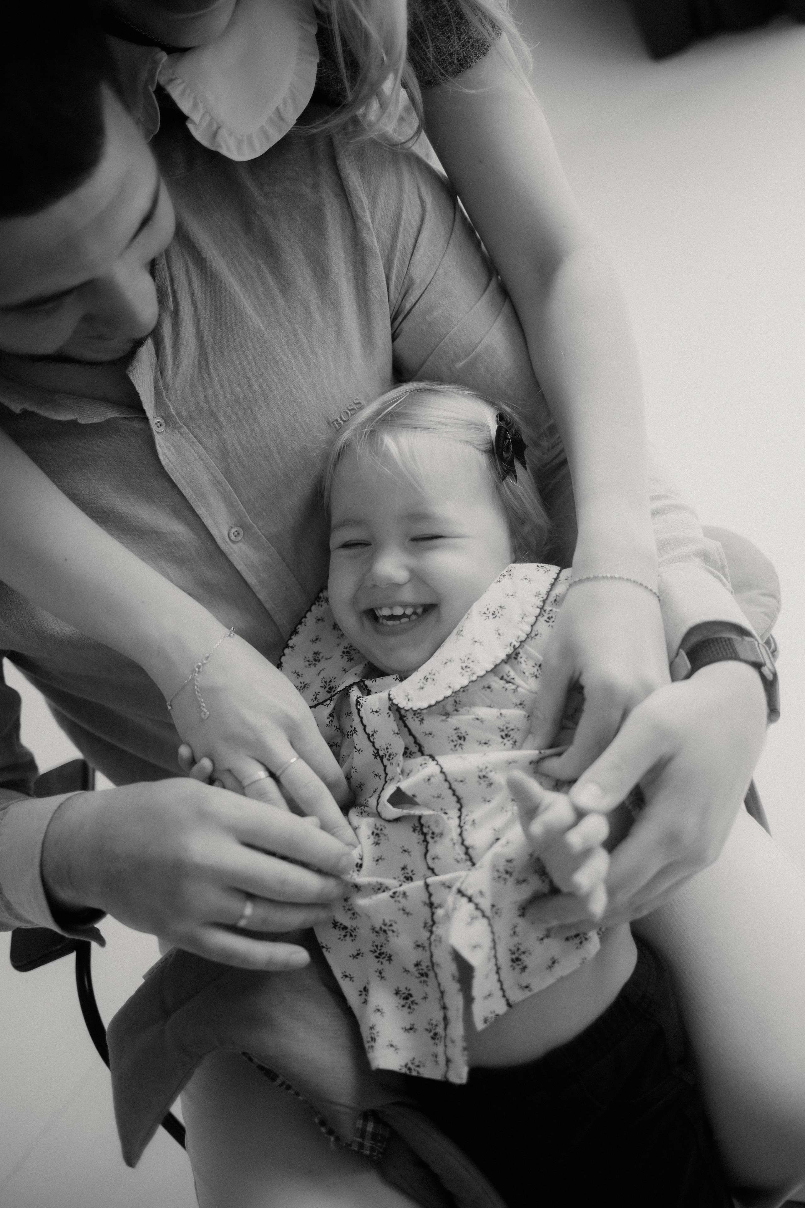 Юра + Настя + Тася. Семейный и детский фотограф Юлия Шох