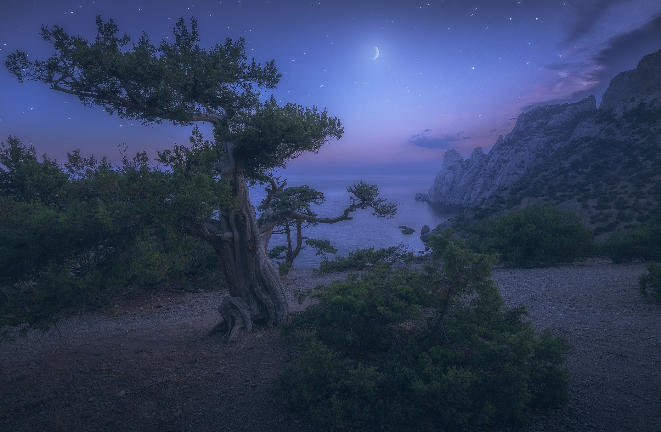 Volkovart.ru nighttime landscapes astrophotography. Volkovart.online nature photography