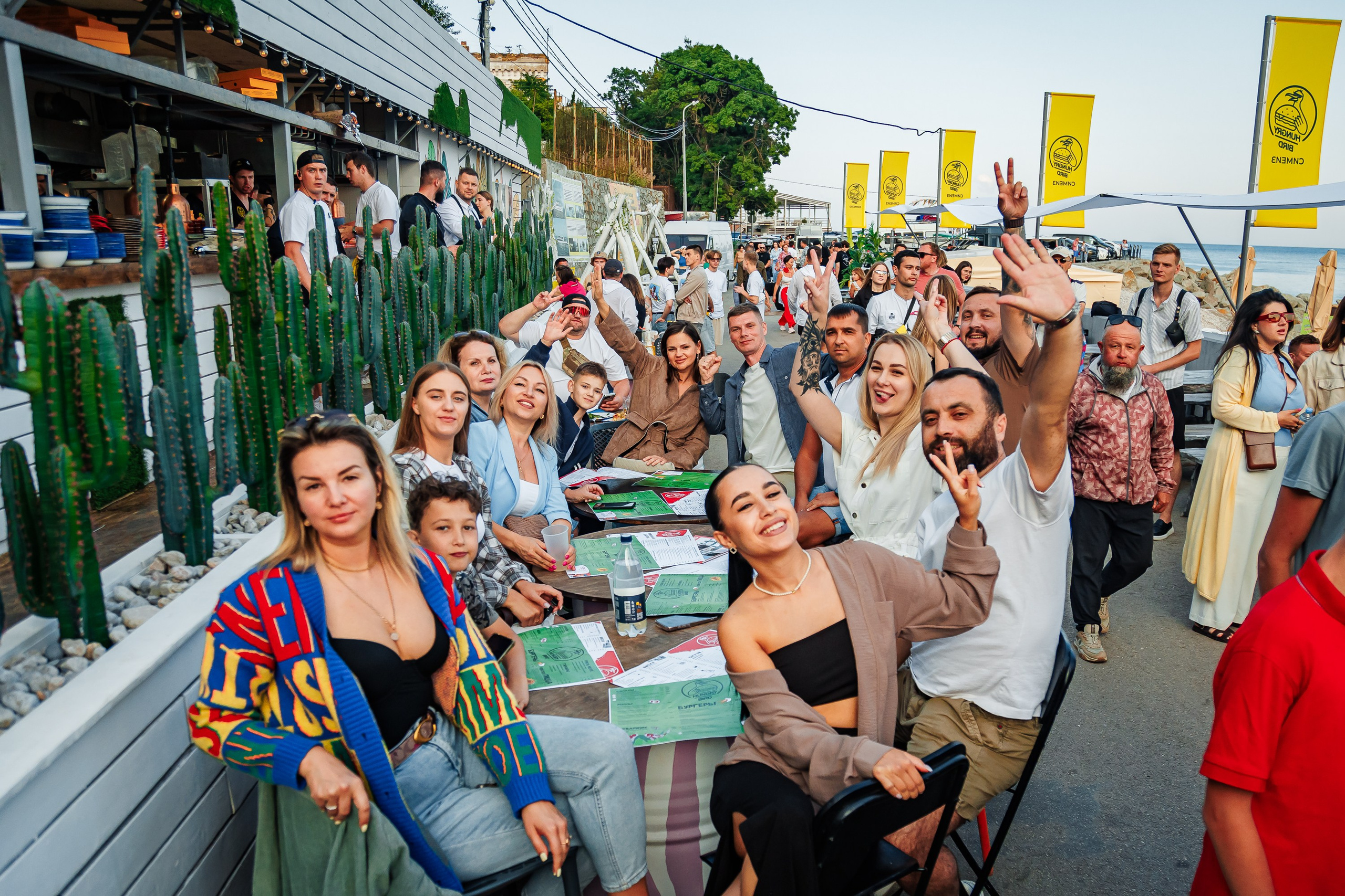 Открытие сезона в HUNGRY BIRD_Симеиз_Крым_14.06.2025. Аминов Руслан | Фотограф