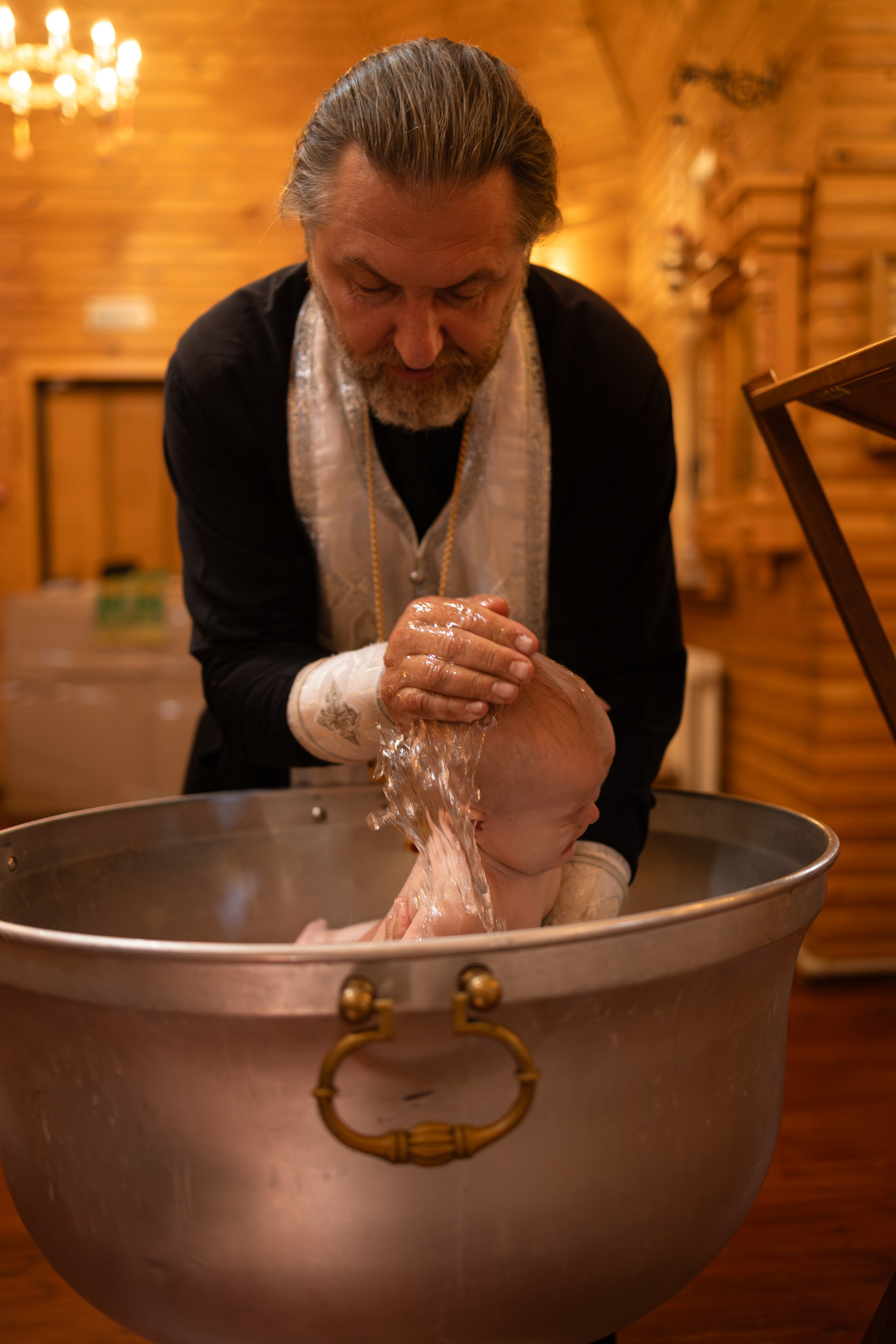 Крещение Александры. Фотограф Виктория Кравец