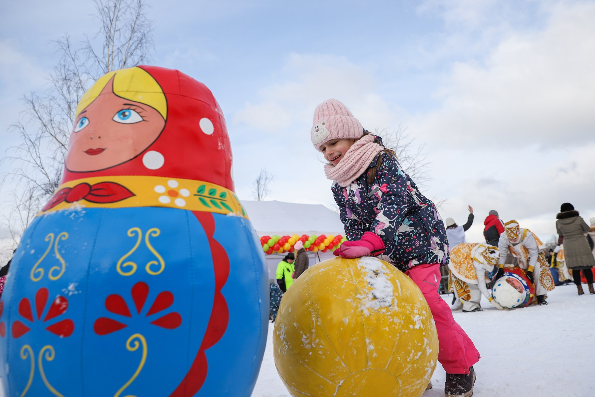 Праздник весны в Приморском районе. Фотограф Дарья Попова