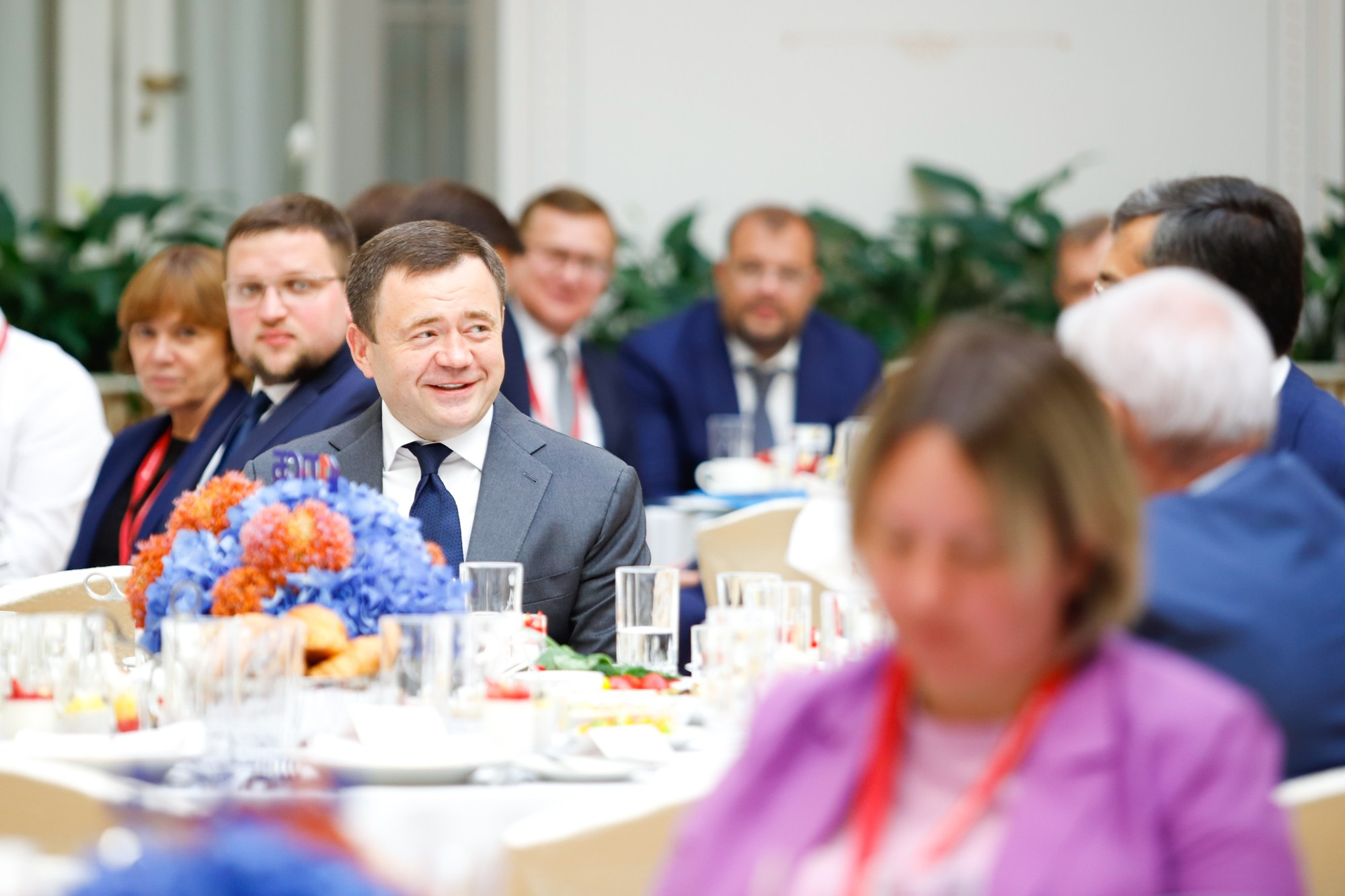 Бизнес-завтрак ПСБ в рамках ПМЭФ. Фотограф Дарья Попова