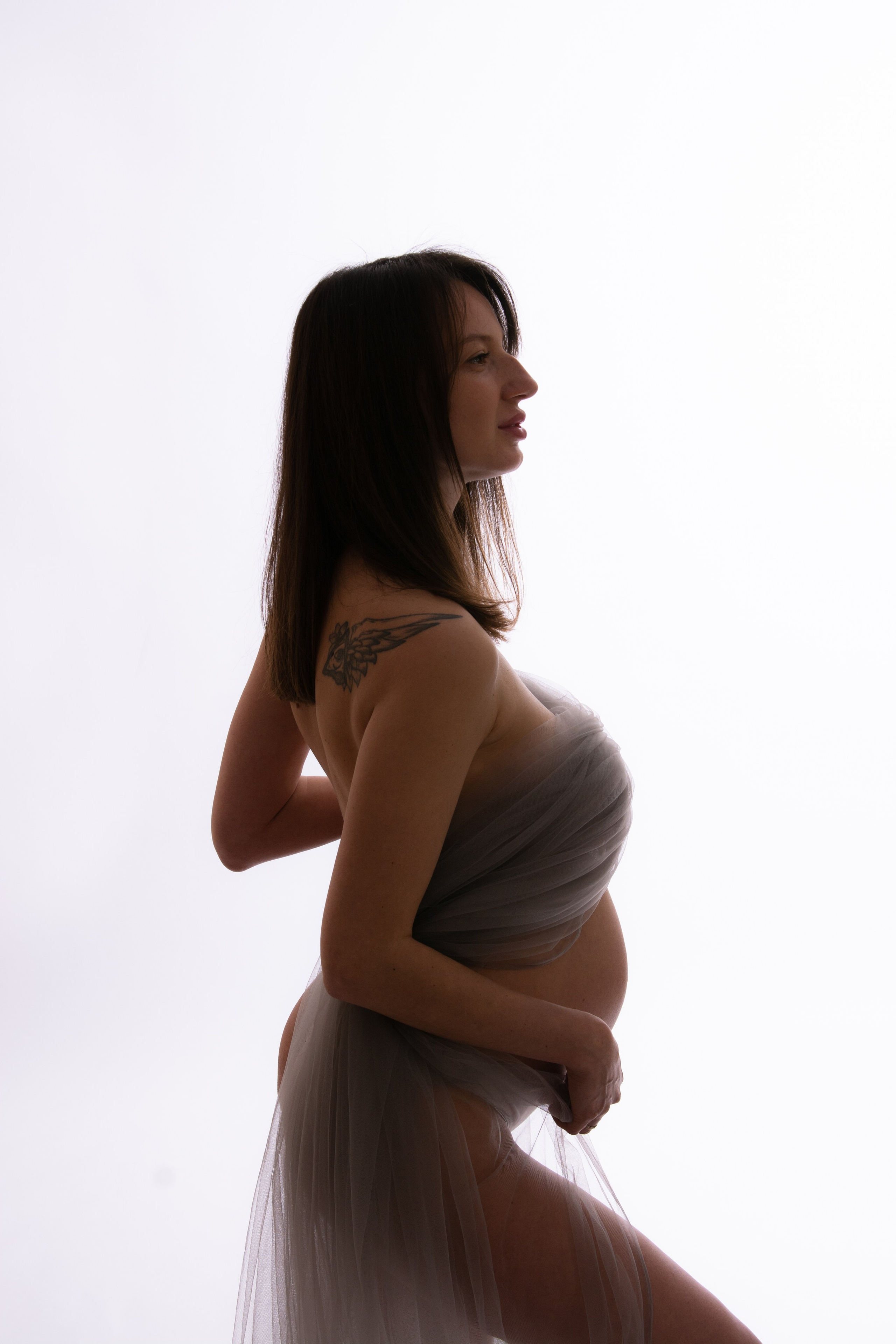 В стиле НЮ. Фотосессия беременности — Крылова Натали — Москва