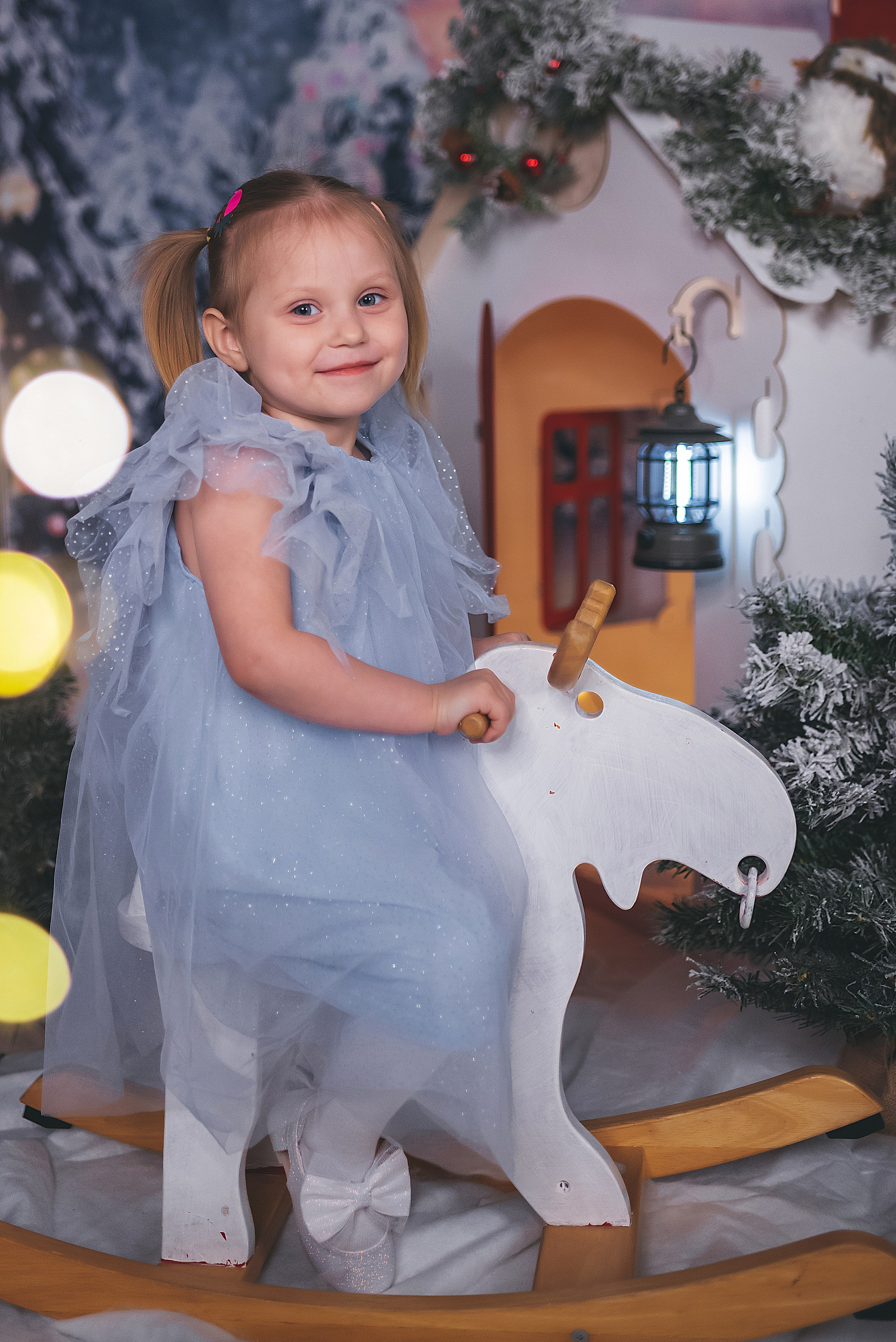 Проект «Новогодний домик». Семейный и детский фотограф в Тейково