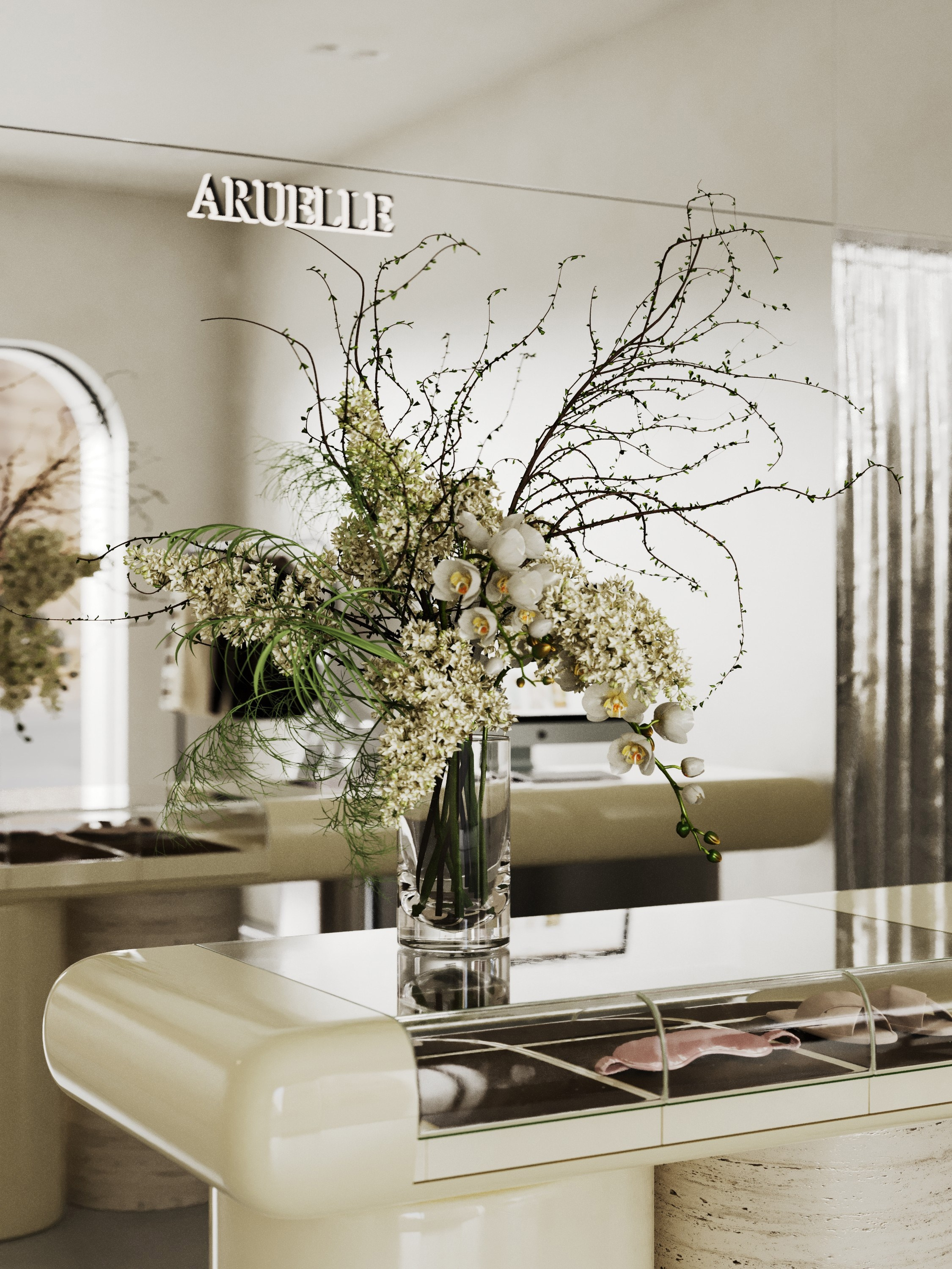 Дизайн-проект интерьера магазина Aruelle