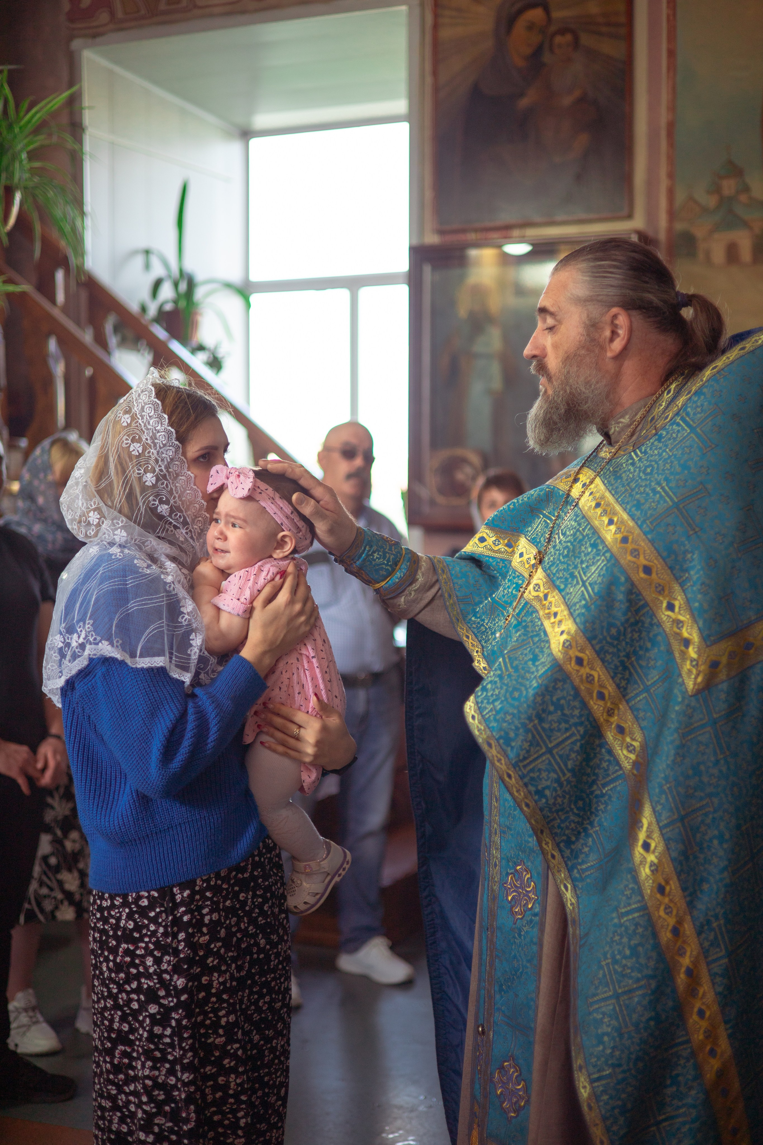 Таинство Крещения Мирославы. Семейный и детский фотограф в Михайловке Татьяна Лестьева