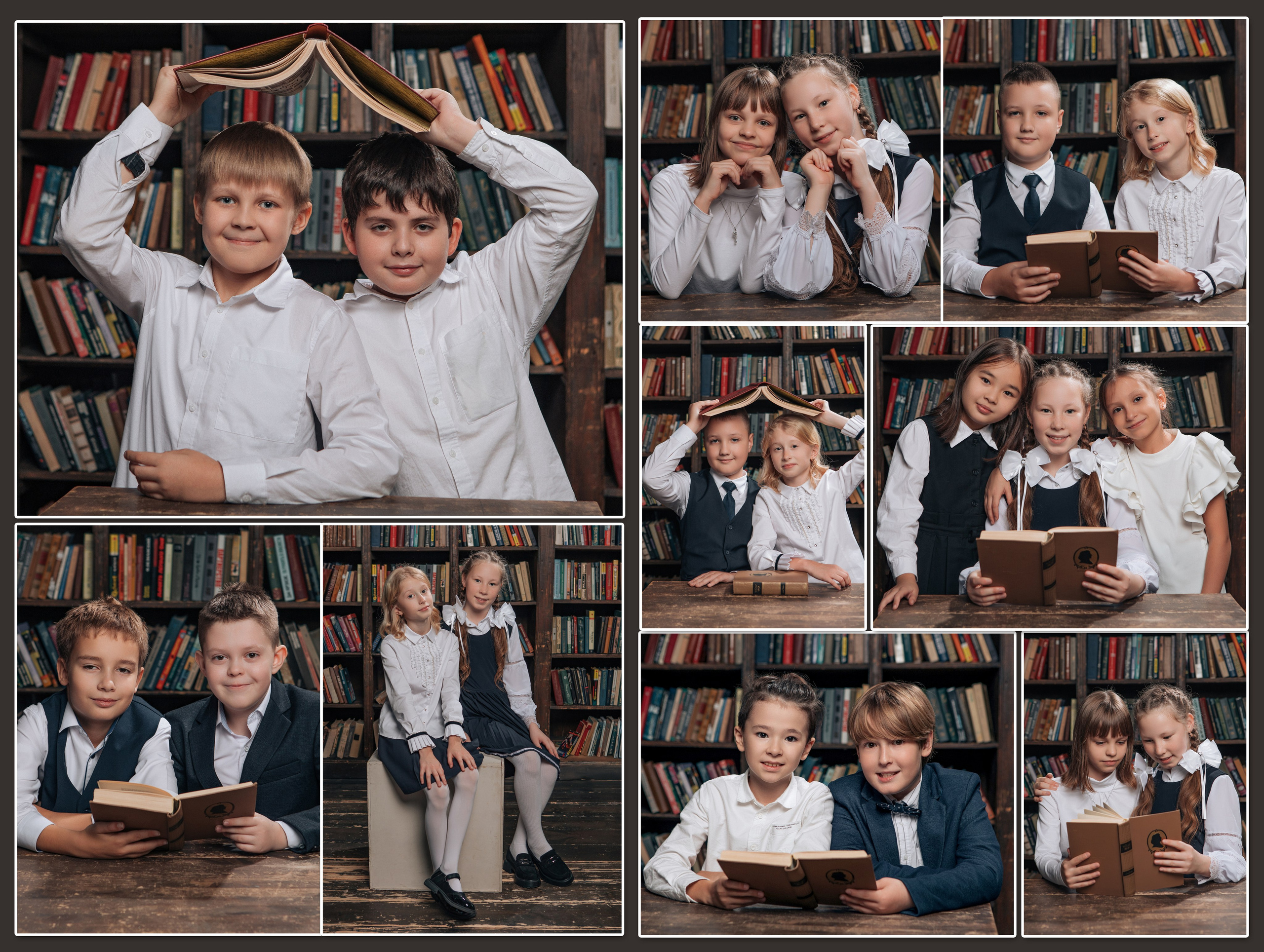 ВЫПУСКНЫЕ АЛЬБОМЫ. Детский и семейный фотограф с животными в Москве Гурьева Надежда