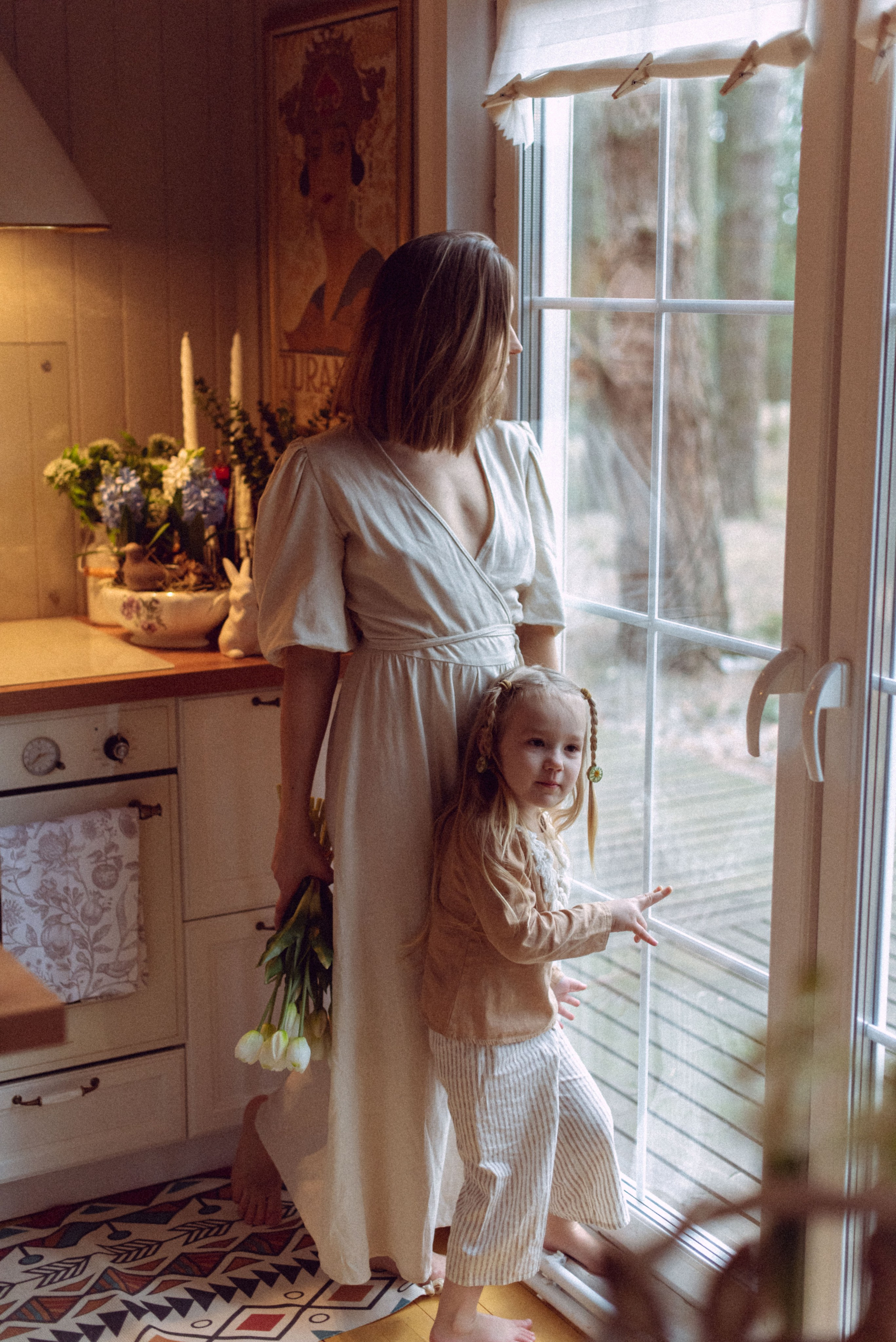 Даша с детками. Женский фотограф в Москве и МО