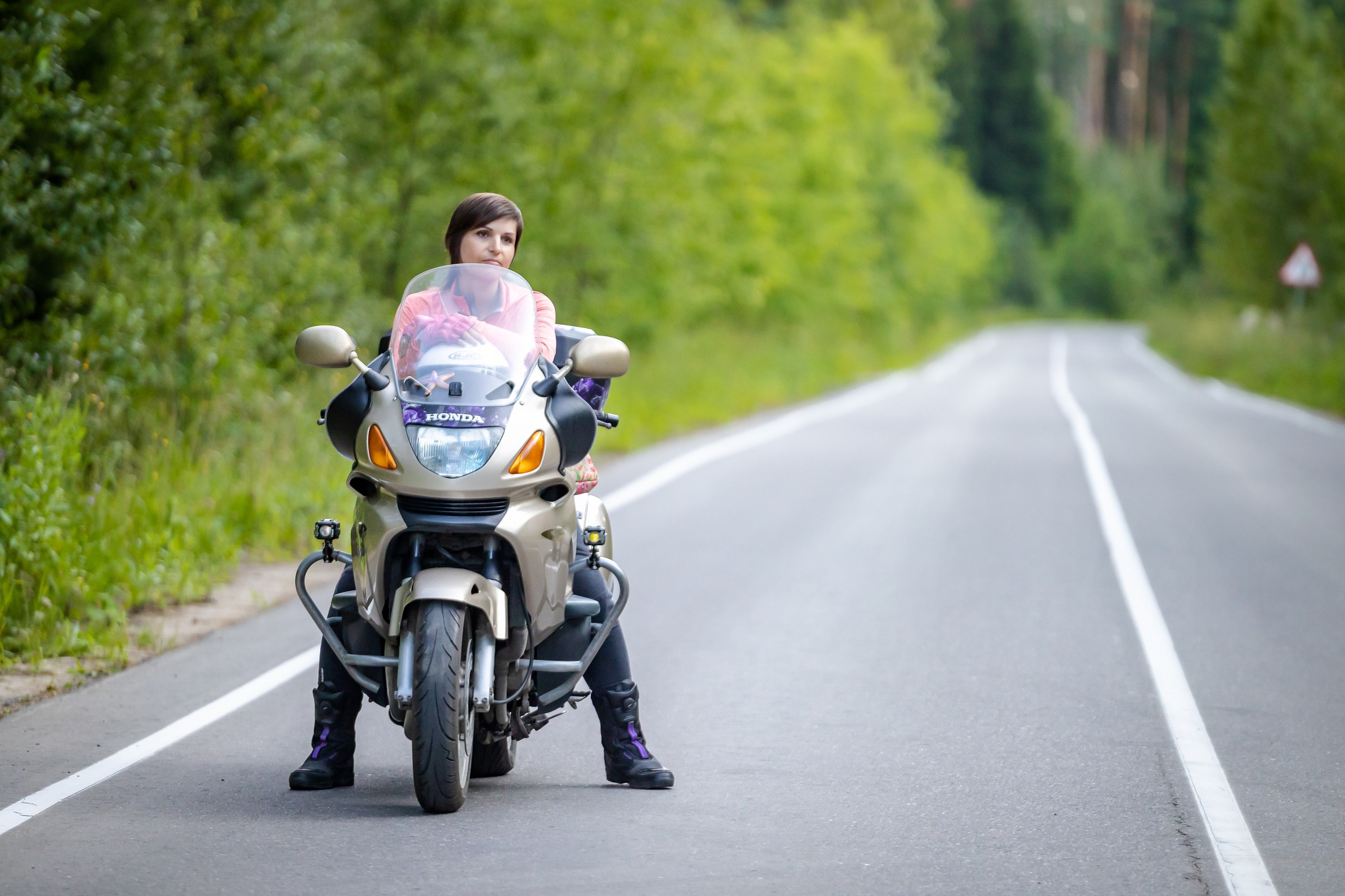 Татьяна. Фотосет в дороге. Фотограф Владимир Охрименко