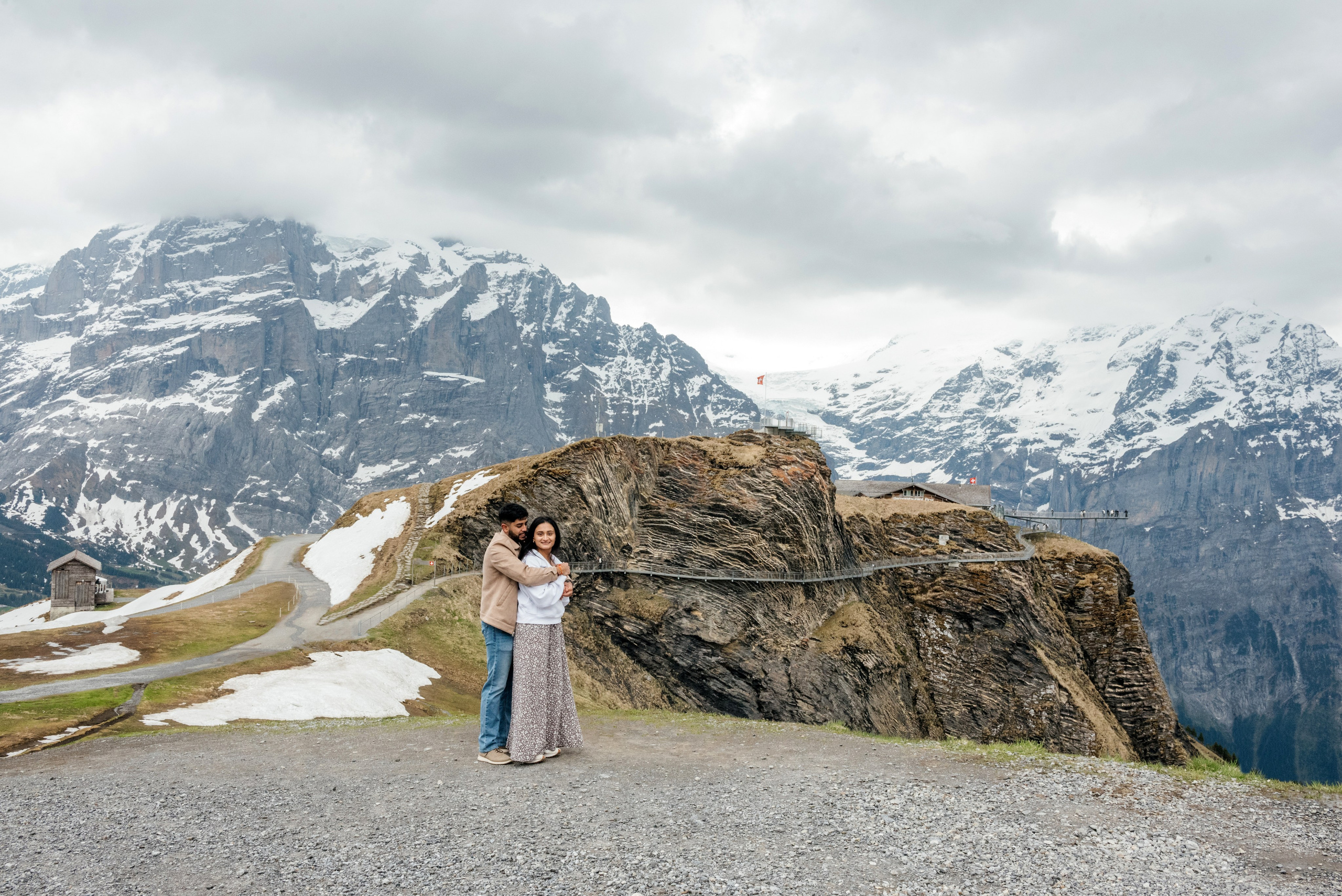 Bijal & Nihar (Grindelwald). Photographer in Interlaken area