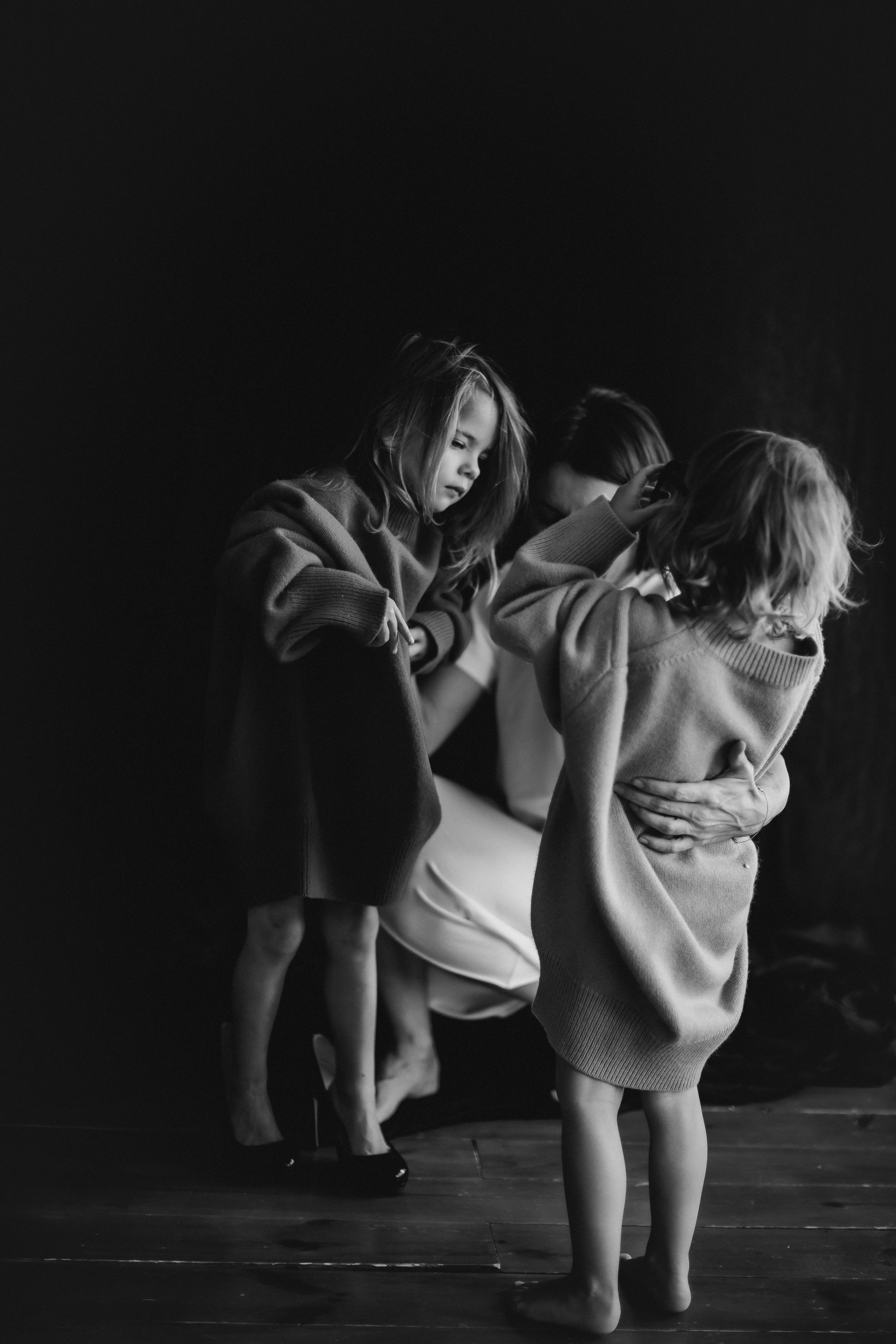 Мама и девочки. Евгения Пелипас