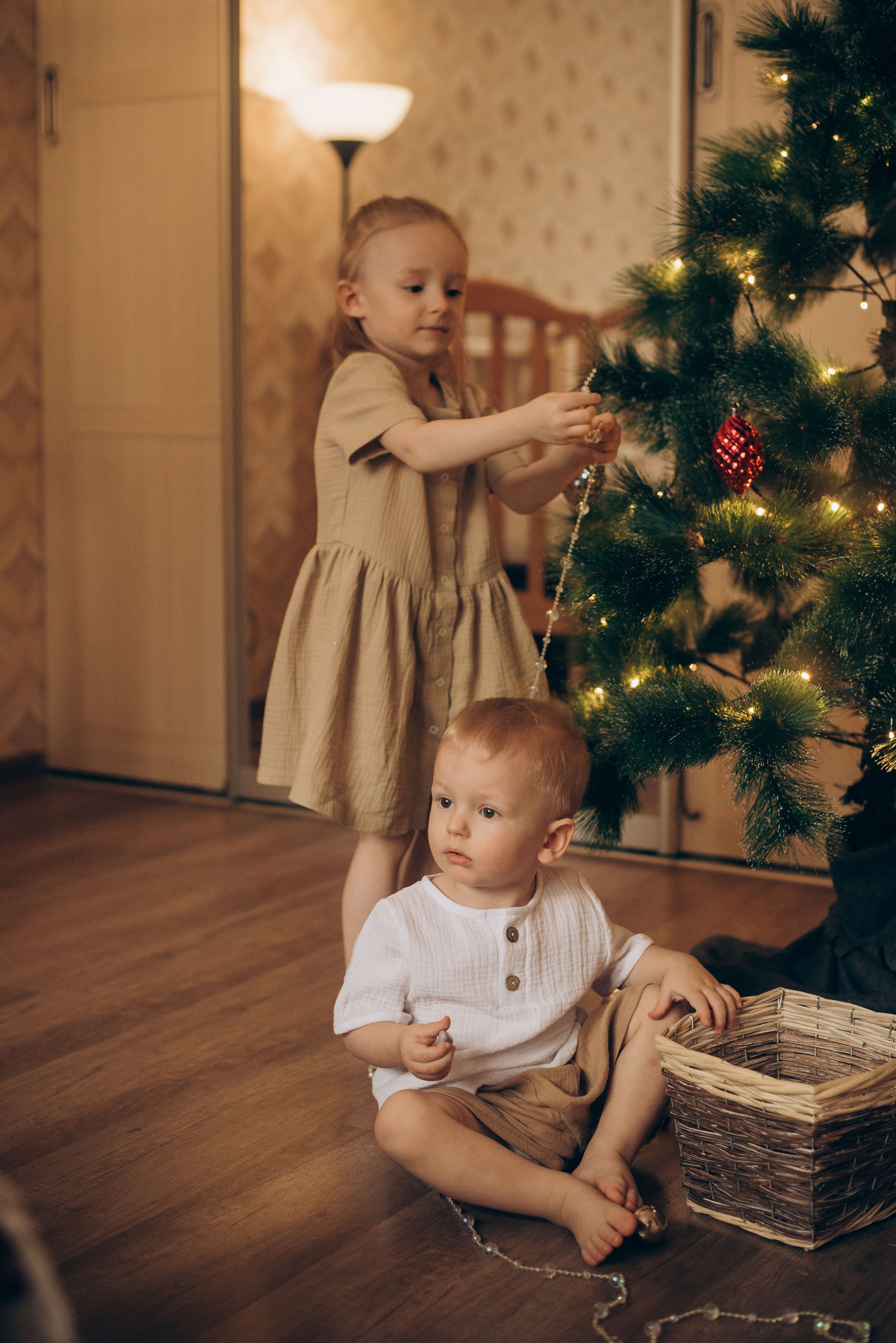 Домашние новогодние истории. Семейный фотограф в Домодедово и Москве Елена Пичугина