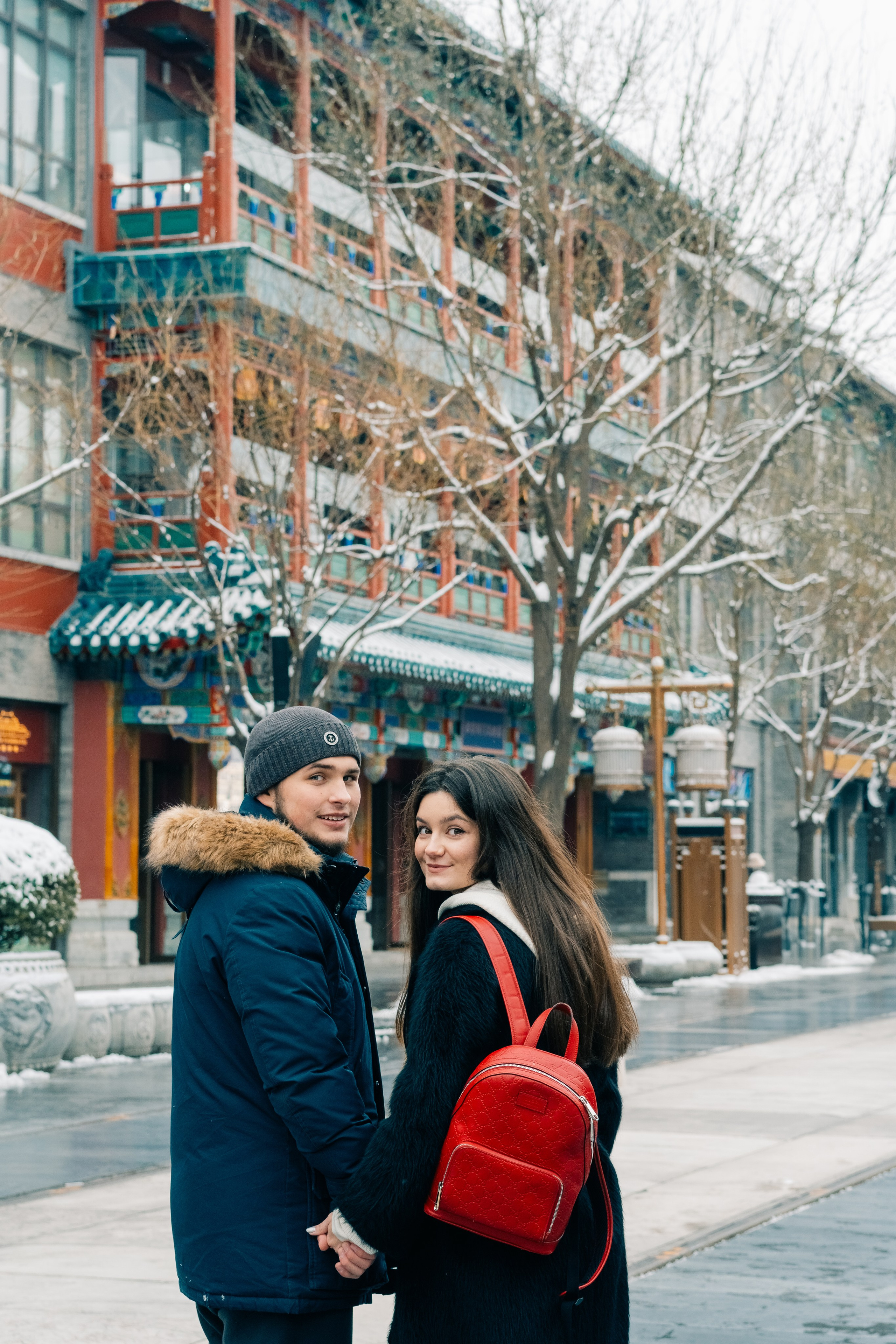 Winter Beijing, photoshoot