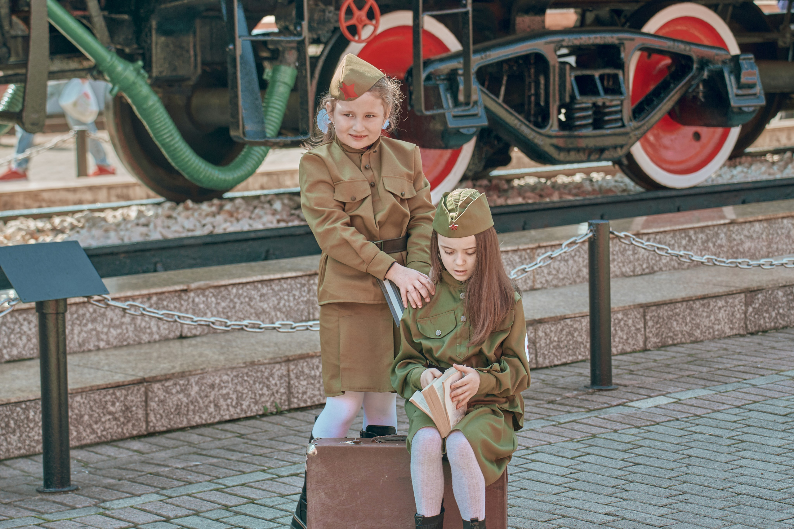 Поезд Победы!. Фотограф во Владивостоке